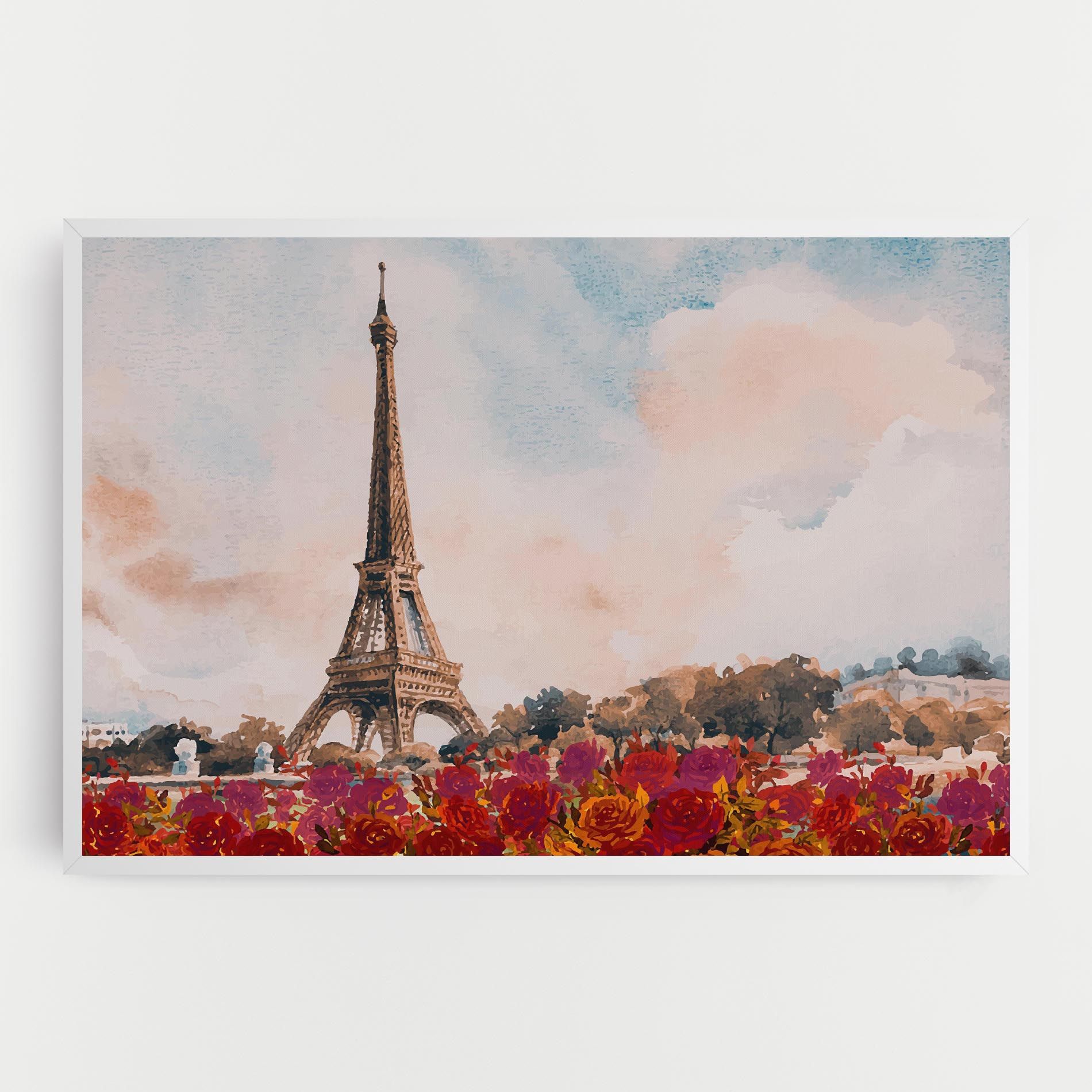 Eiffel Tower Roses mockup 0