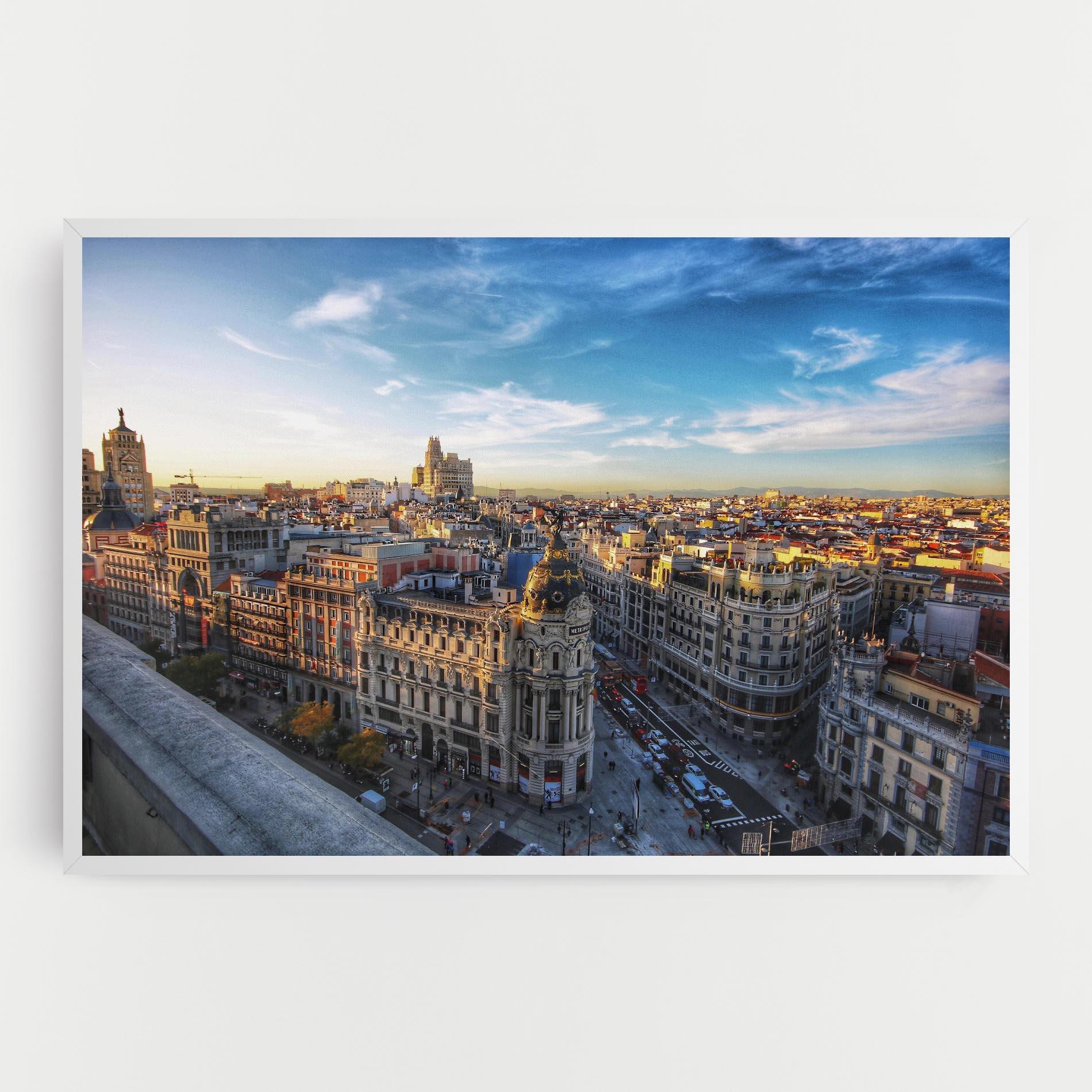 Tablou Canvas Madrid View mockup 0