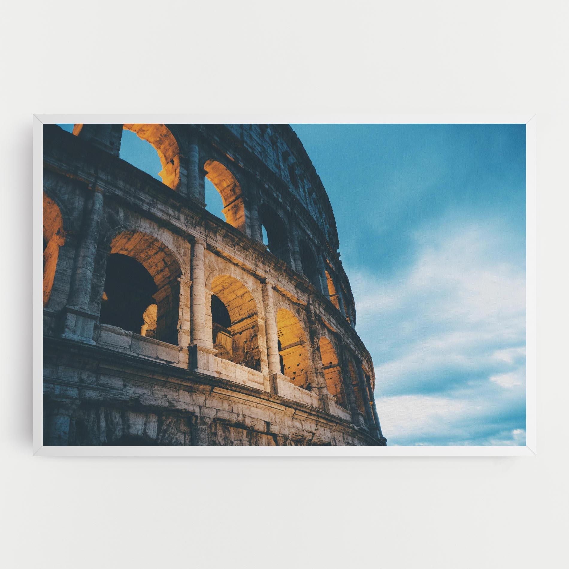 Tablou Canvas Shadow Colosseum mockup 0