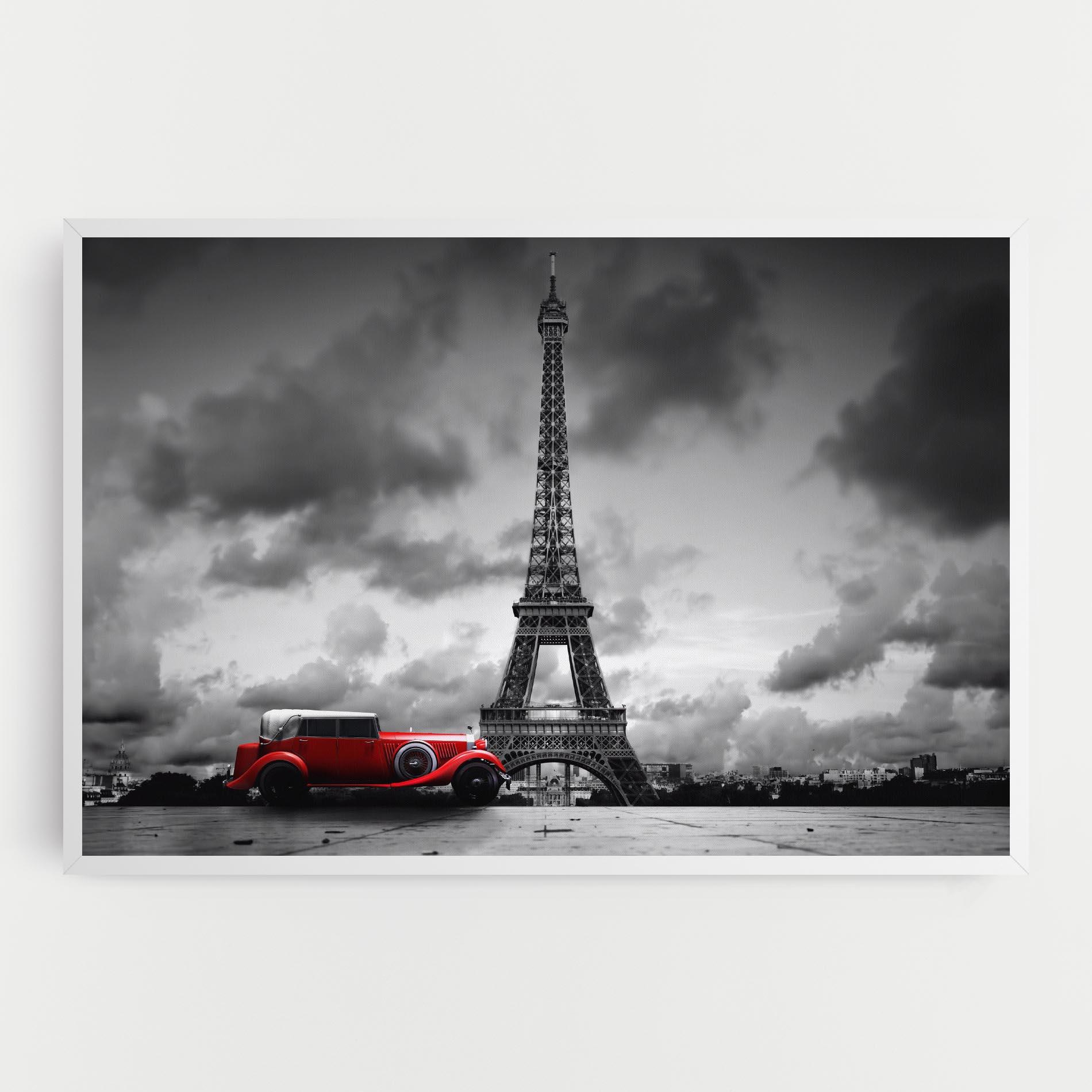 Tablou Canvas Vintage Paris mockup 0