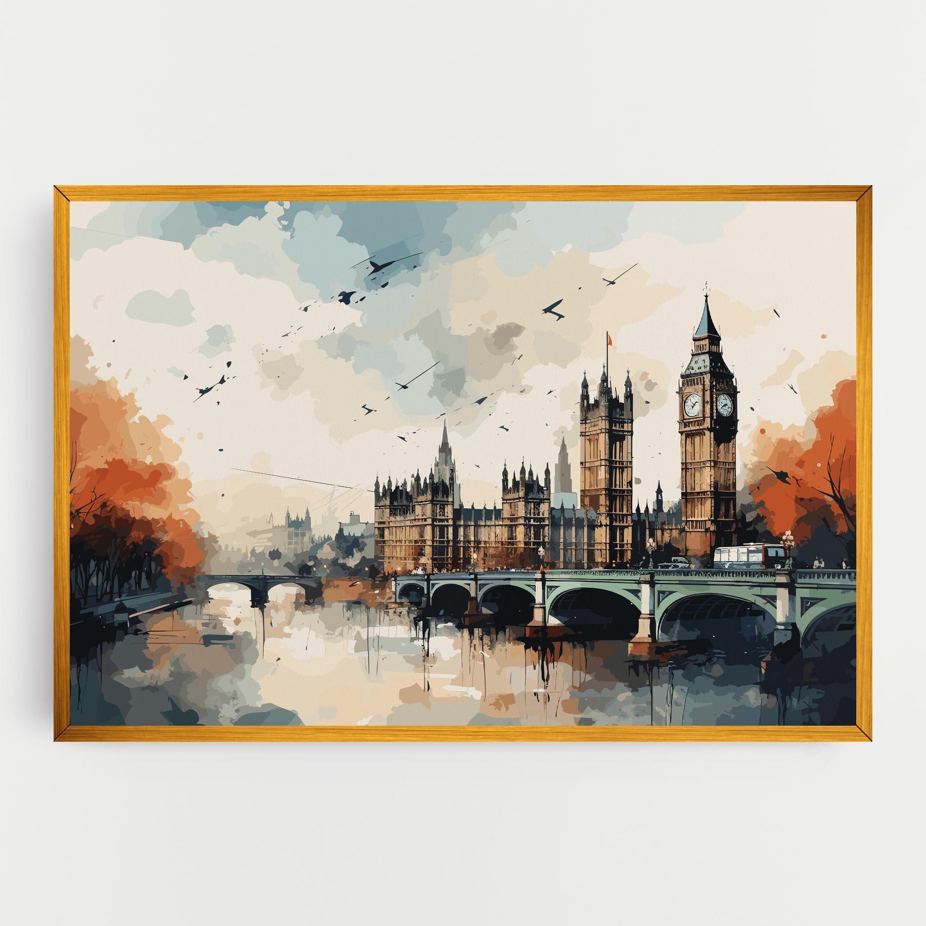 Tablou Canvas England Art mockup 0