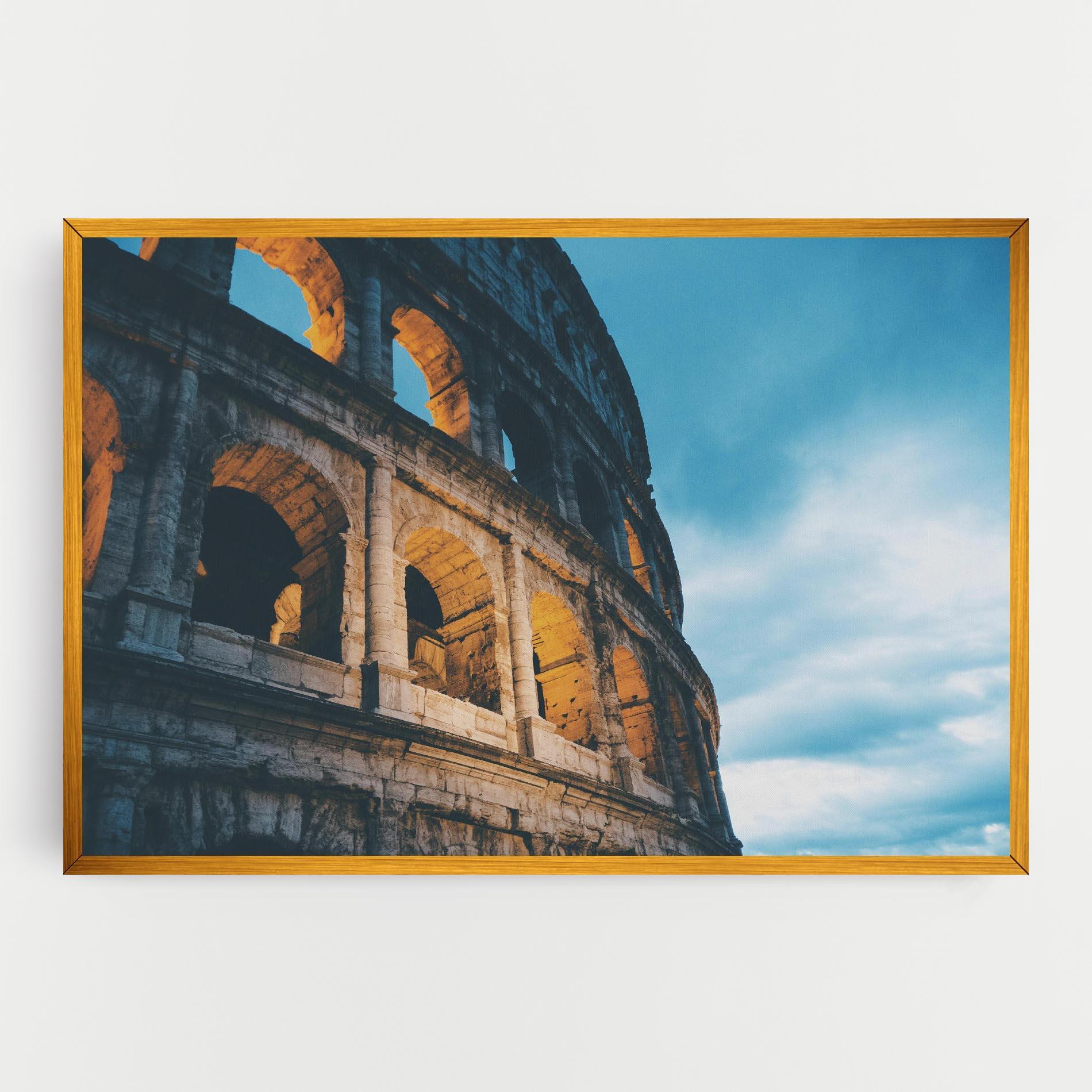 Tablou Canvas Shadow Colosseum mockup 0