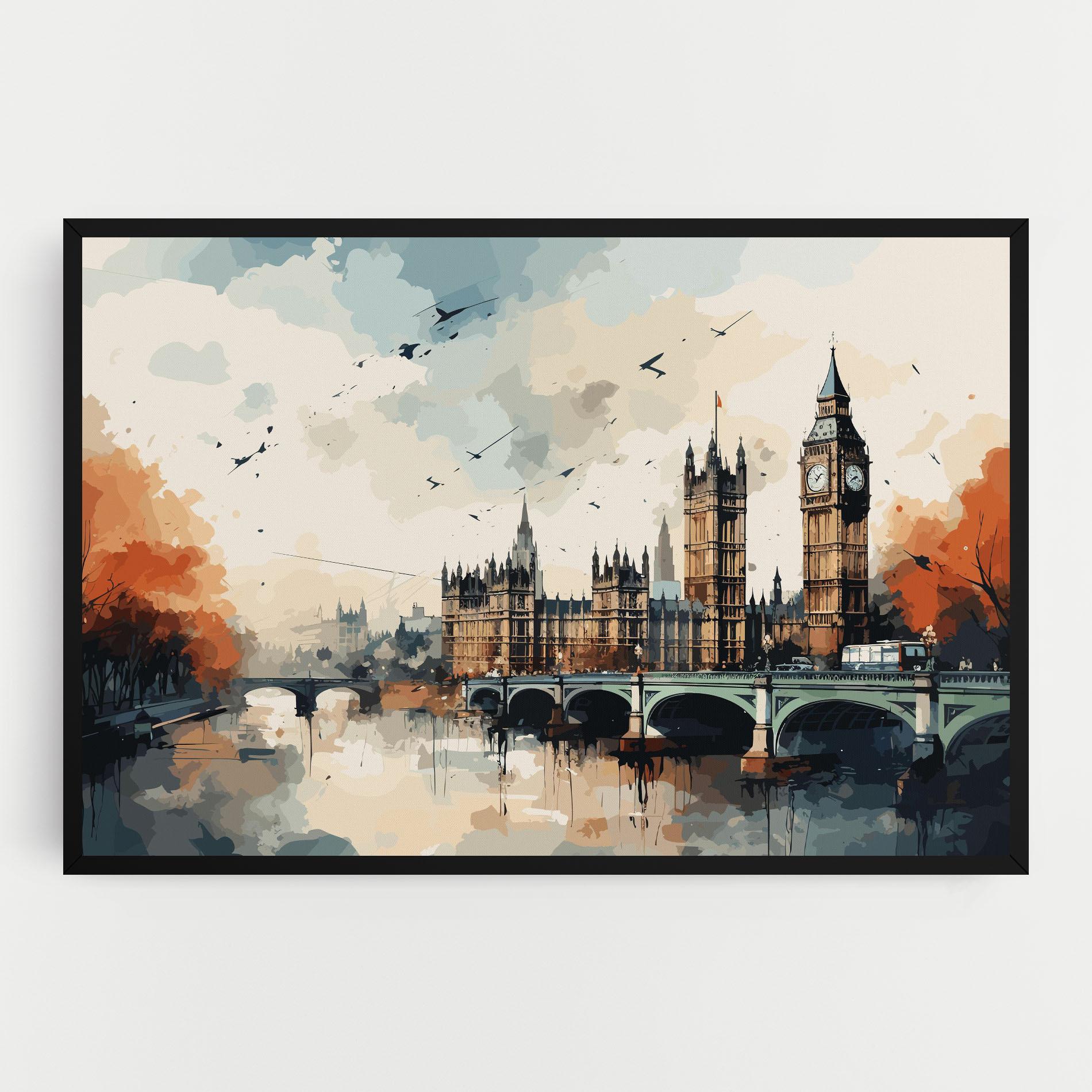 Tablou Canvas England Art mockup 0