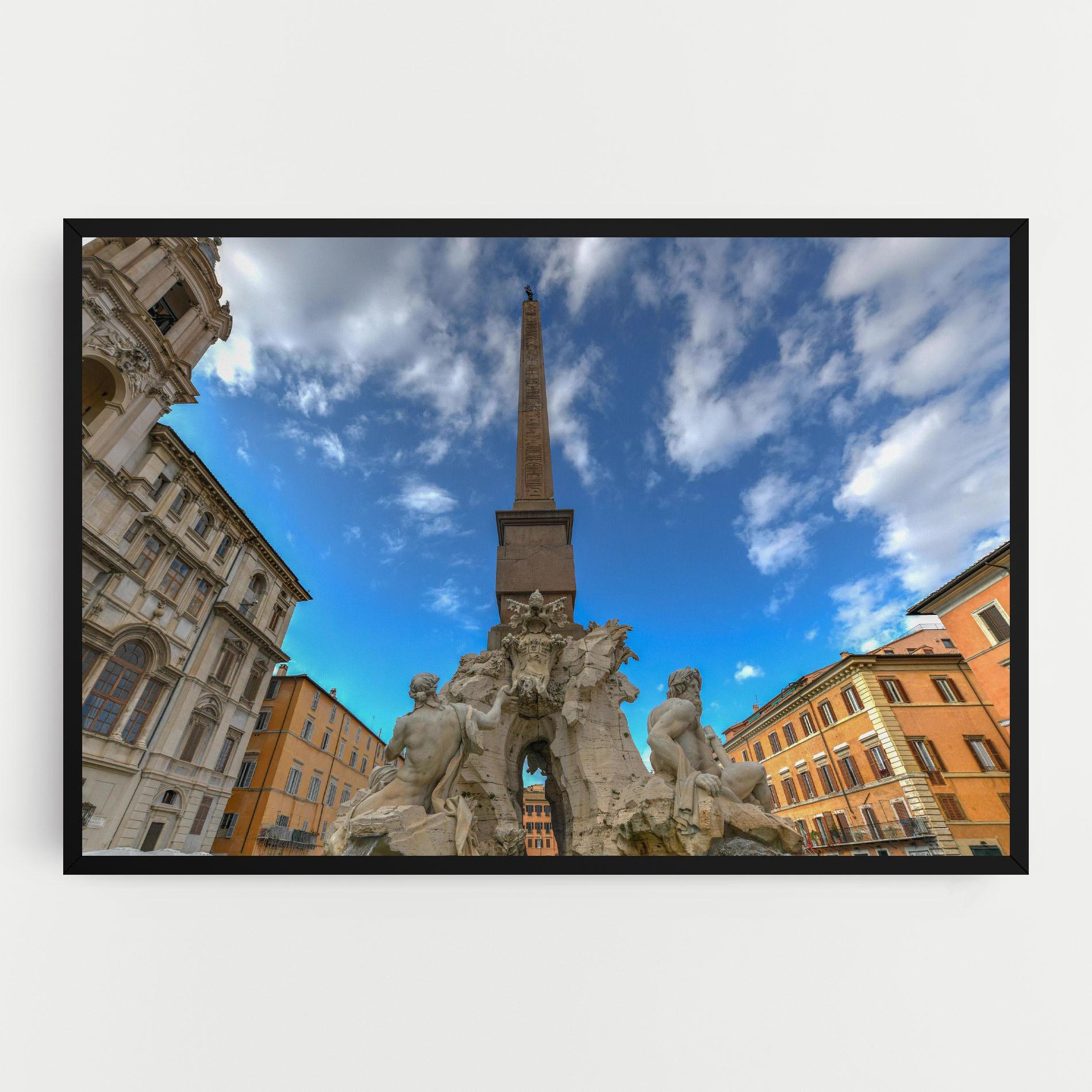 Tablou Canvas Piazza Navona Italy mockup 0