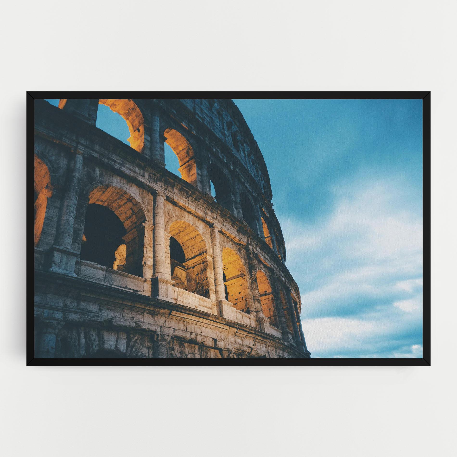 Tablou Canvas Shadow Colosseum mockup 0