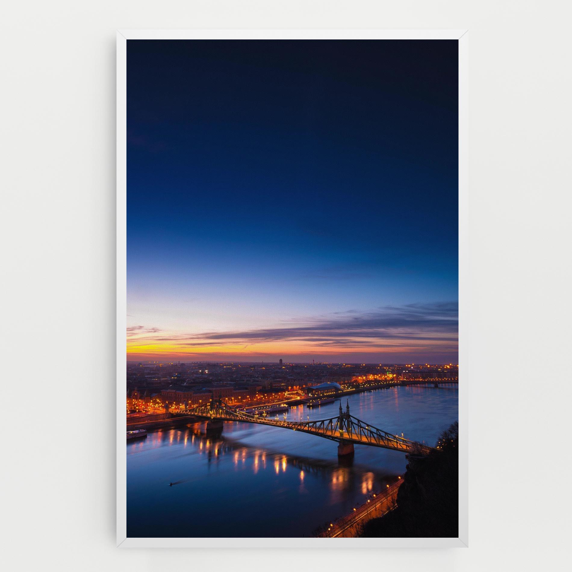 Tablou Canvas Budapest Sunset mockup 0
