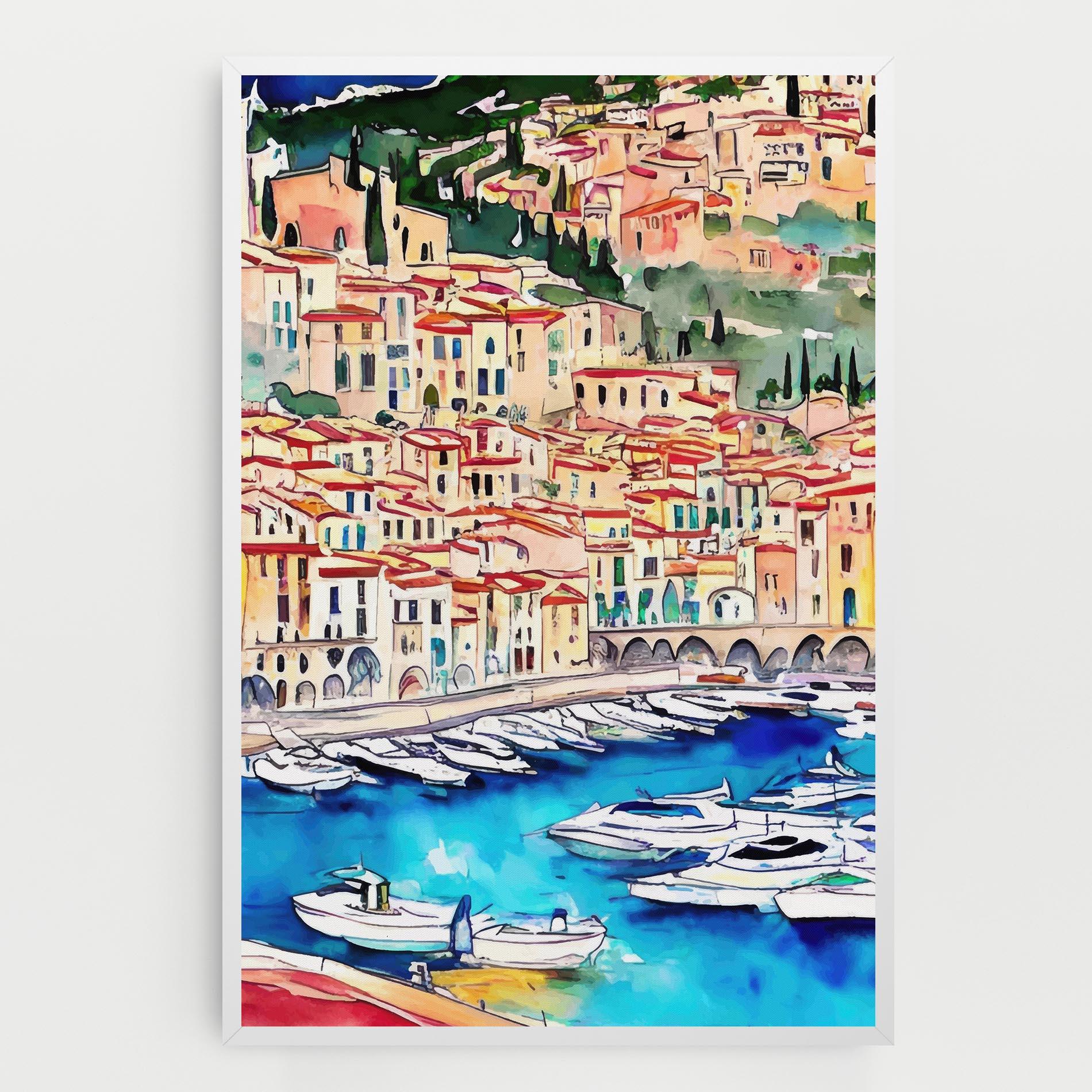 Tablou Canvas French City mockup 0