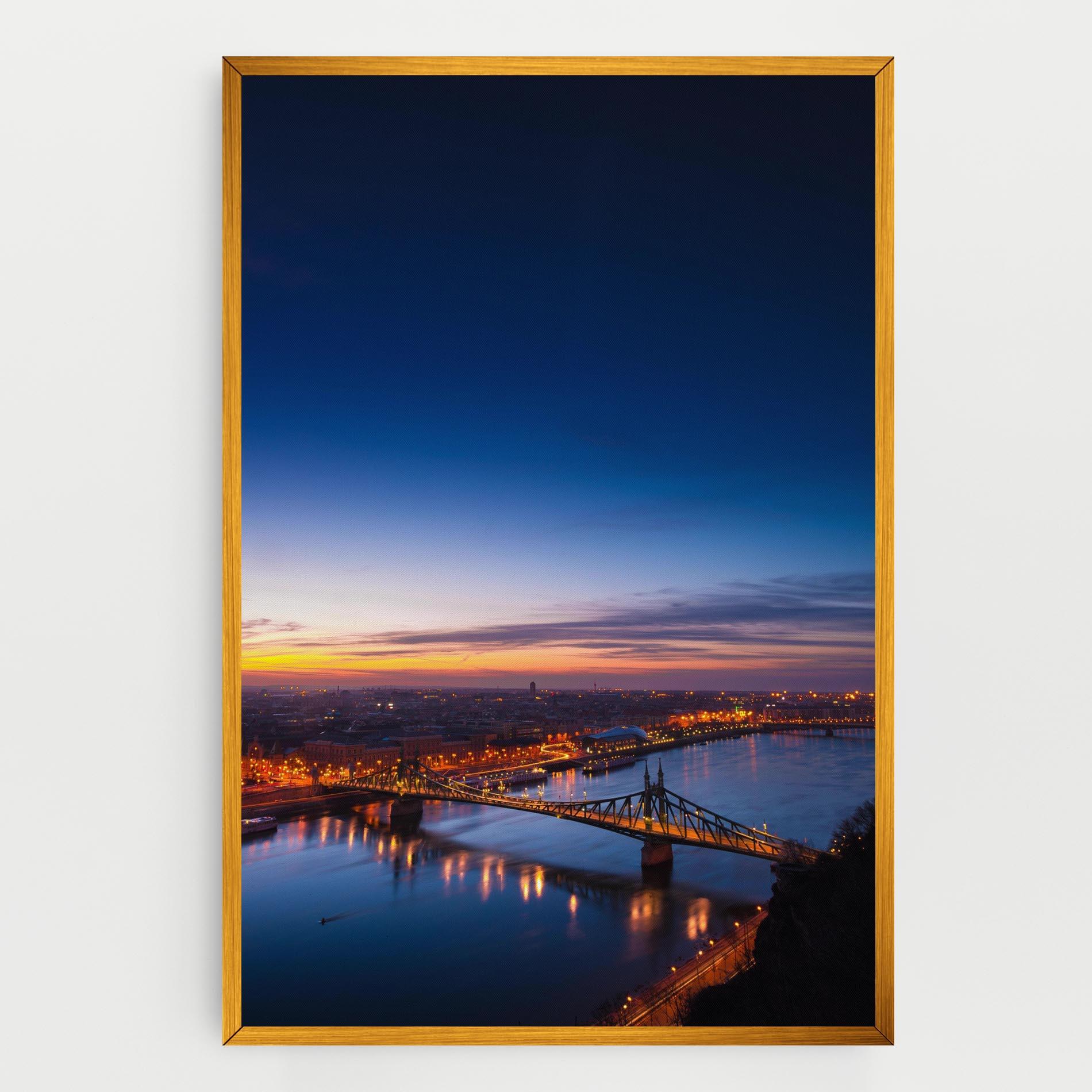 Tablou Canvas Budapest Sunset mockup 0