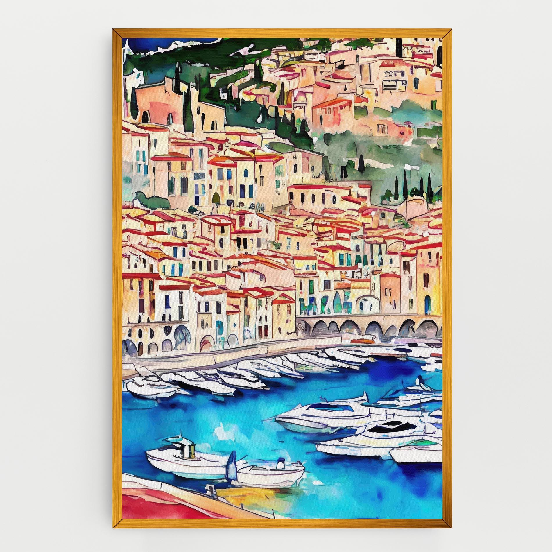 Tablou Canvas French City mockup 0