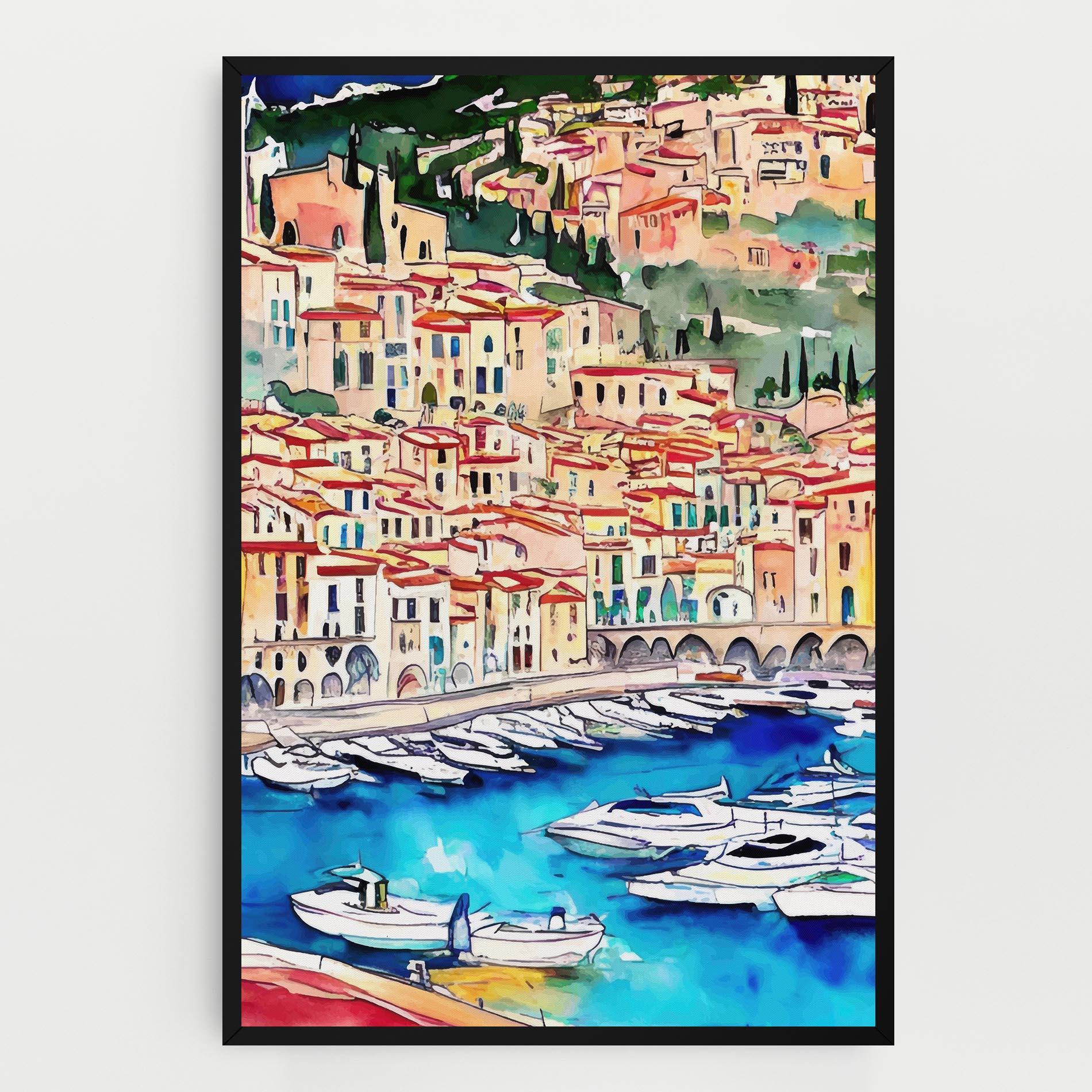 Tablou Canvas French City mockup 0