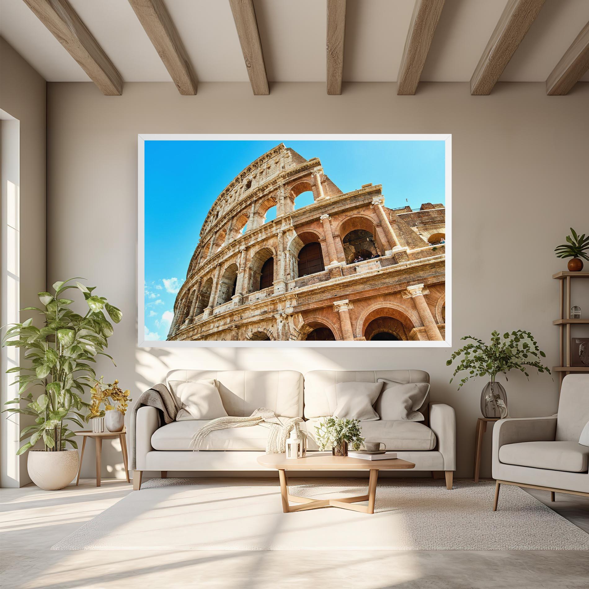 Tablou Canvas Close Colosseum mockup 6