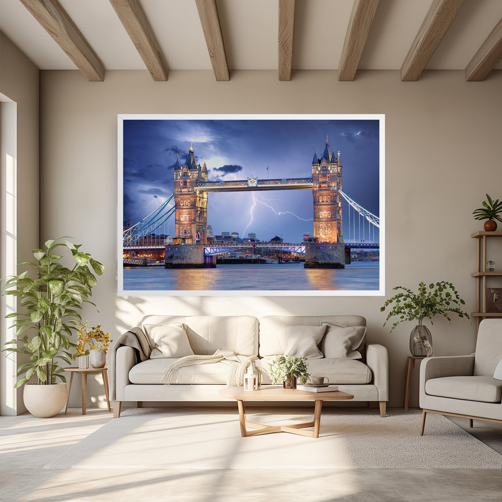 Tablou Canvas London Tower Bridge mockup 6