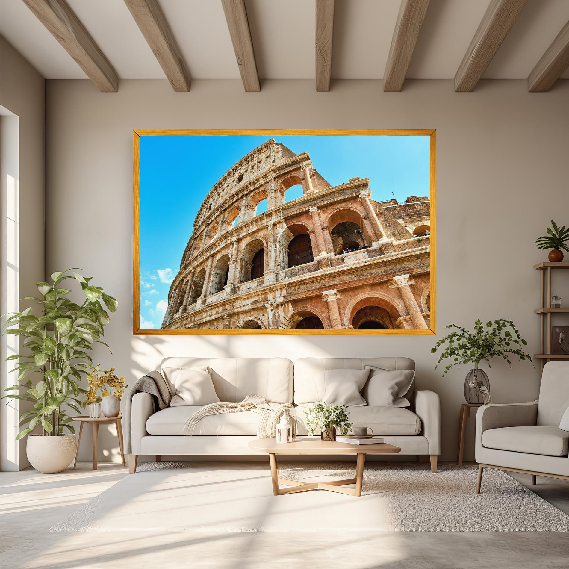 Tablou Canvas Close Colosseum mockup 6