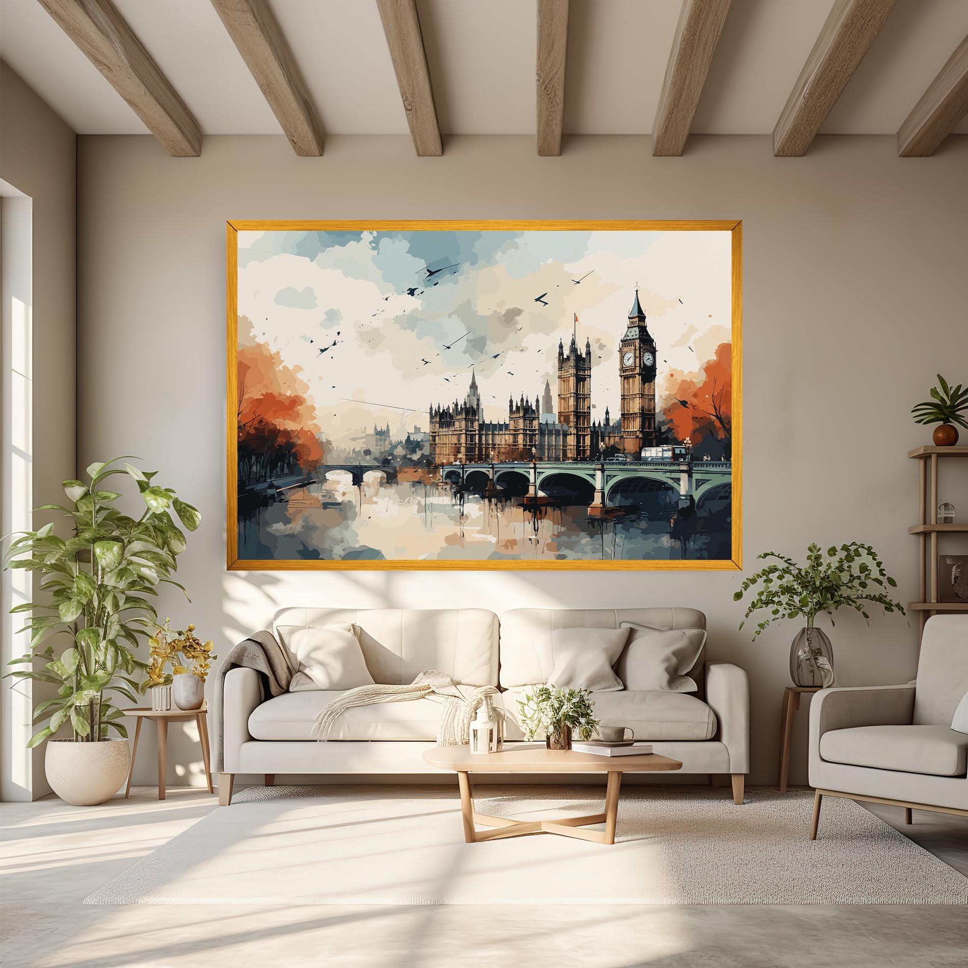 Tablou Canvas England Art mockup 6