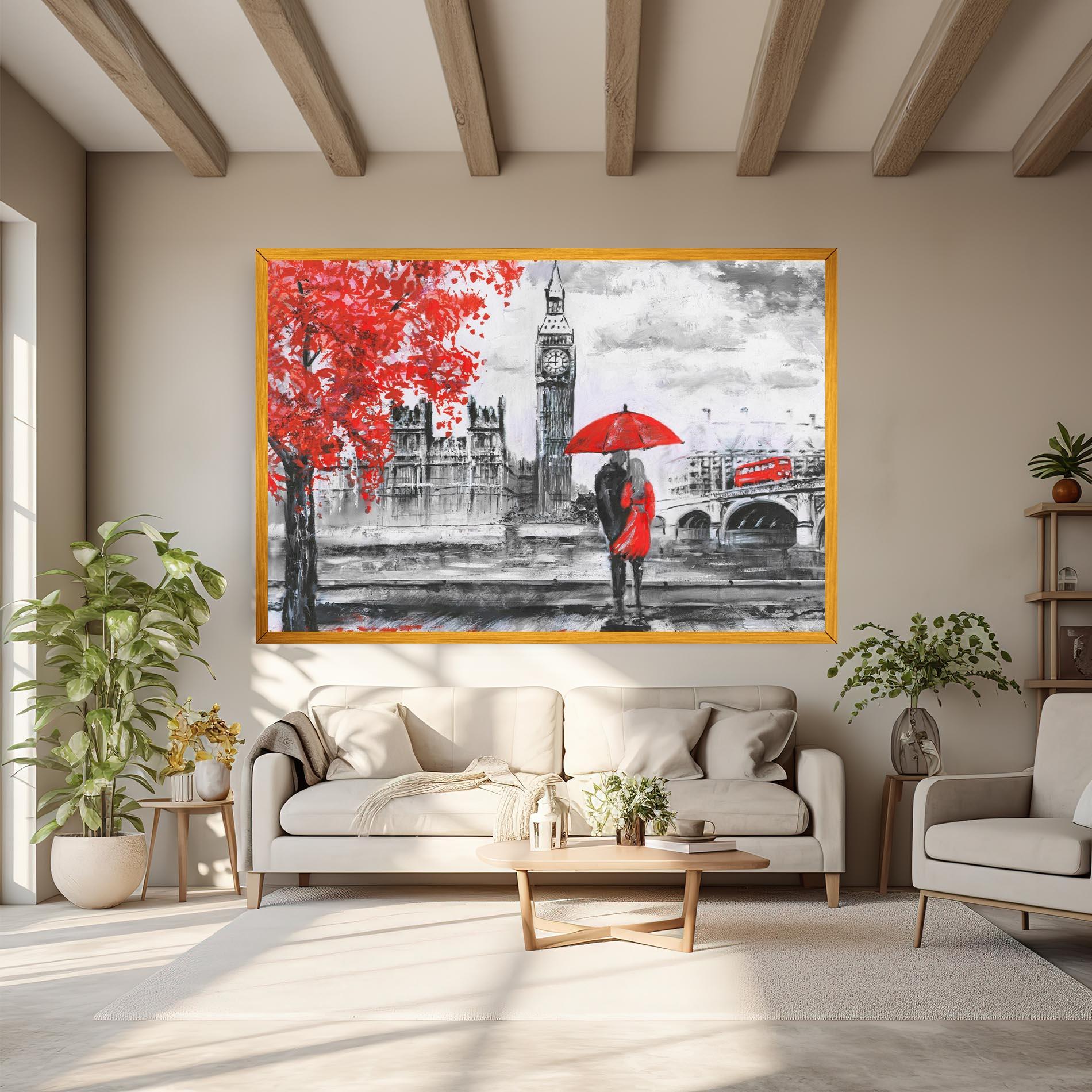 Tablou Canvas London Love mockup 6