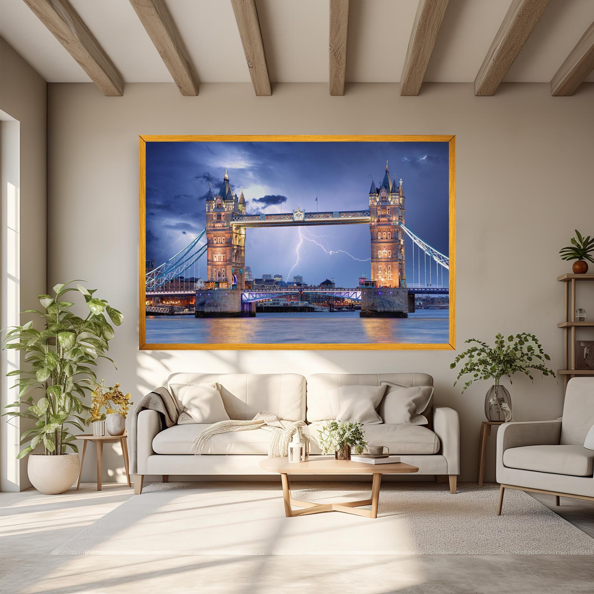 Tablou Canvas London Tower Bridge mockup 6
