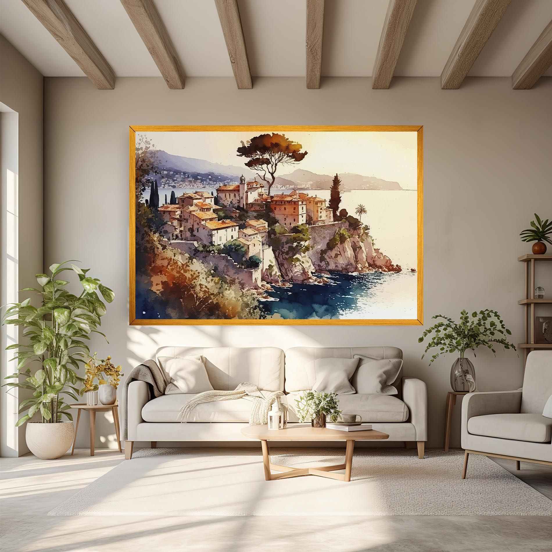 Stunning View Painting mockup 6
