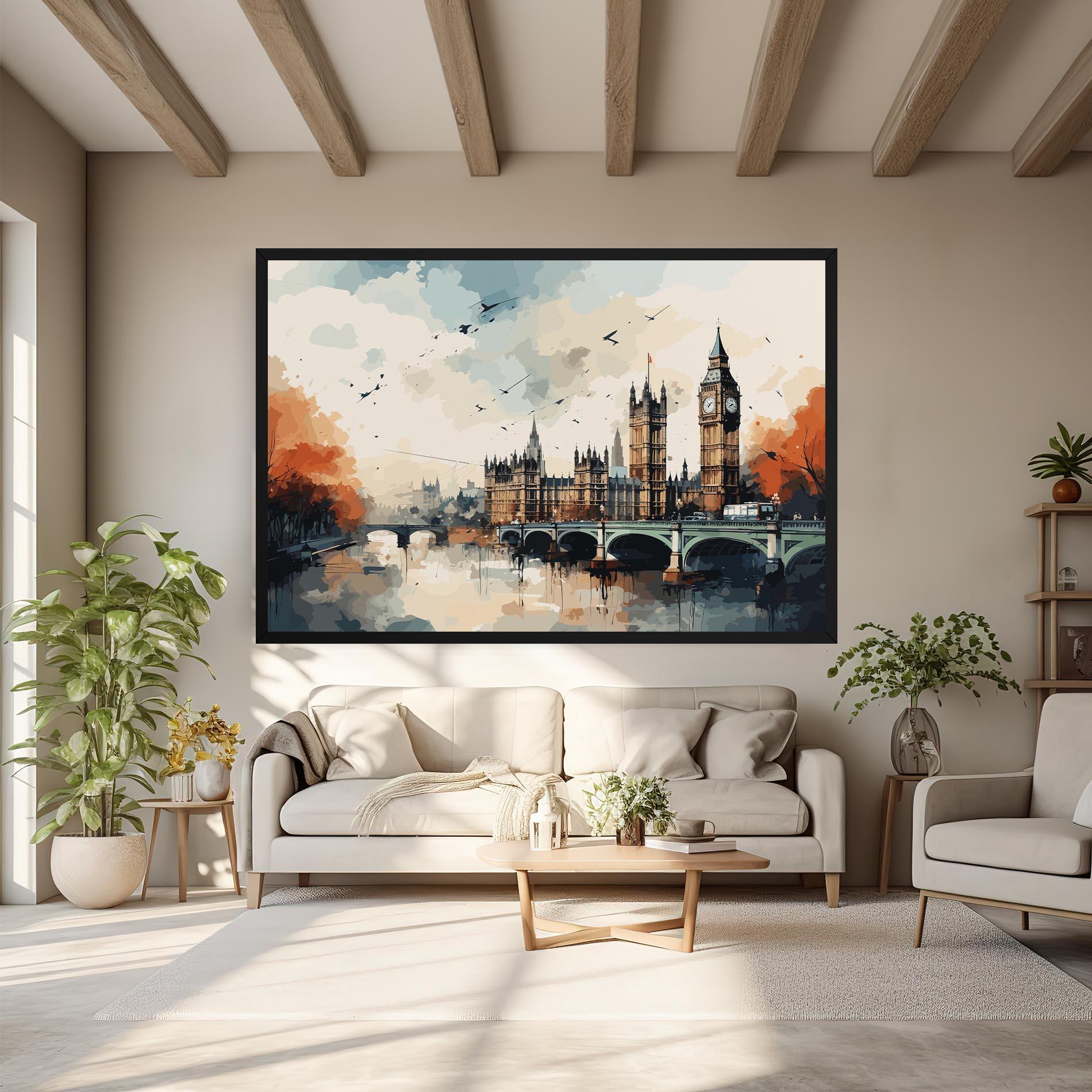 Tablou Canvas England Art mockup 6