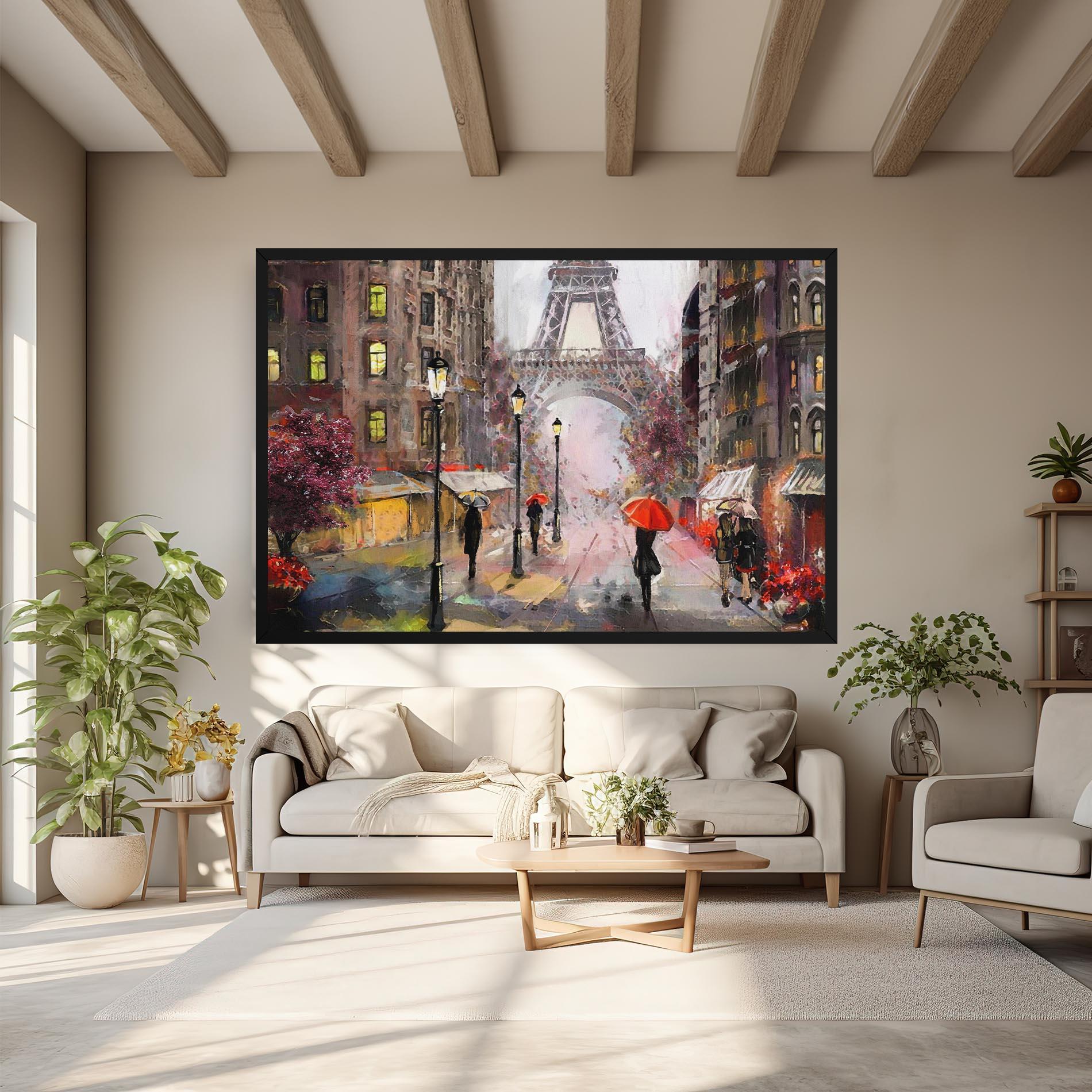 Tablou Canvas Paris Colours mockup 6