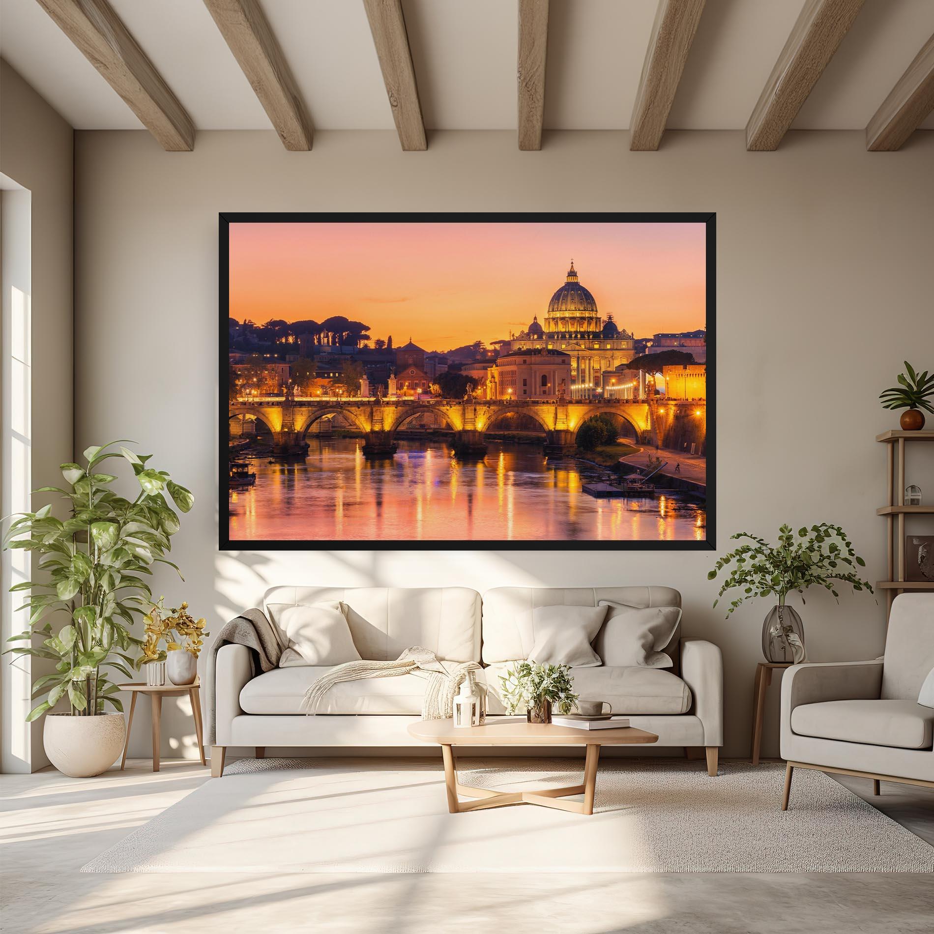 Tablou Canvas St Peter Basilica mockup 6