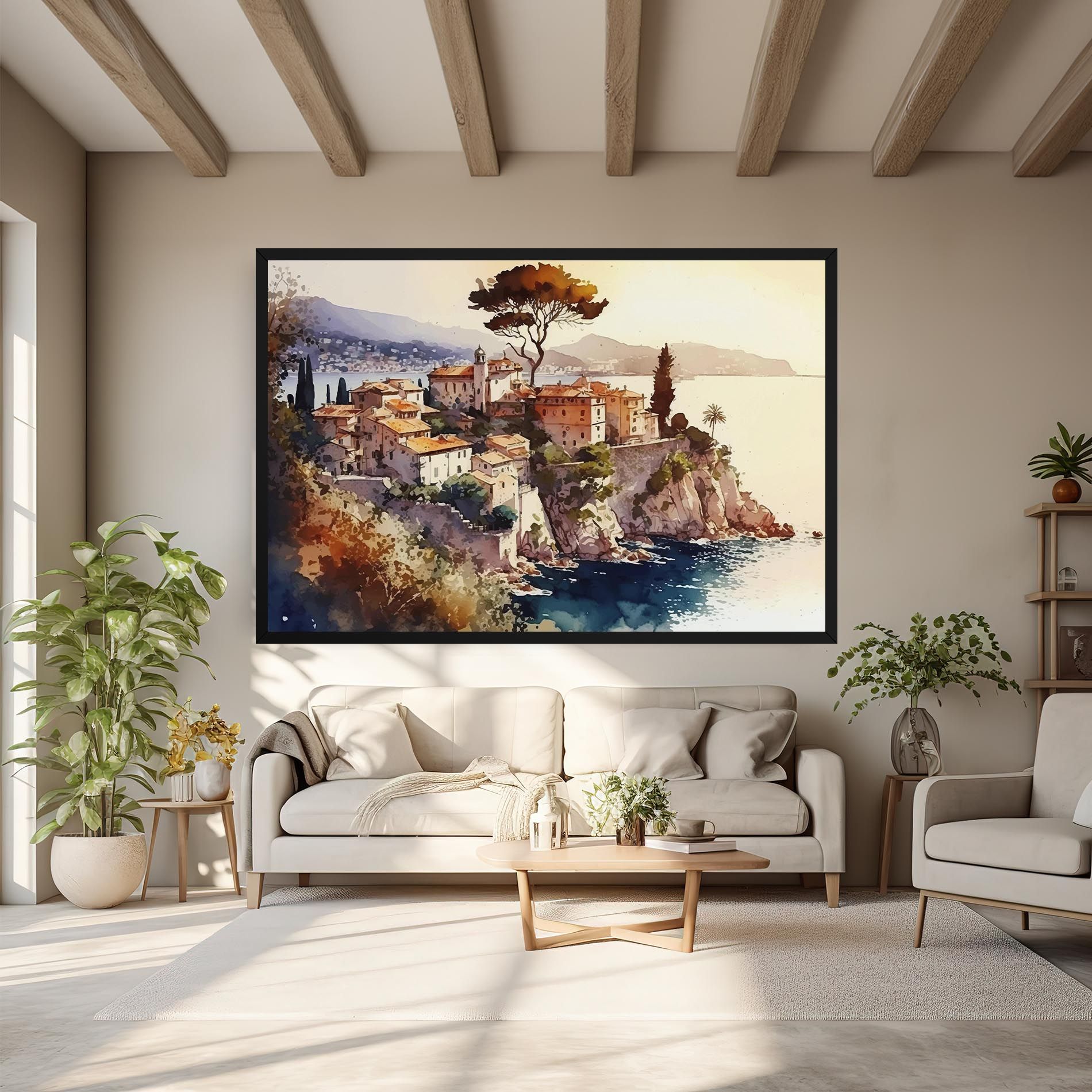Stunning View Painting mockup 6
