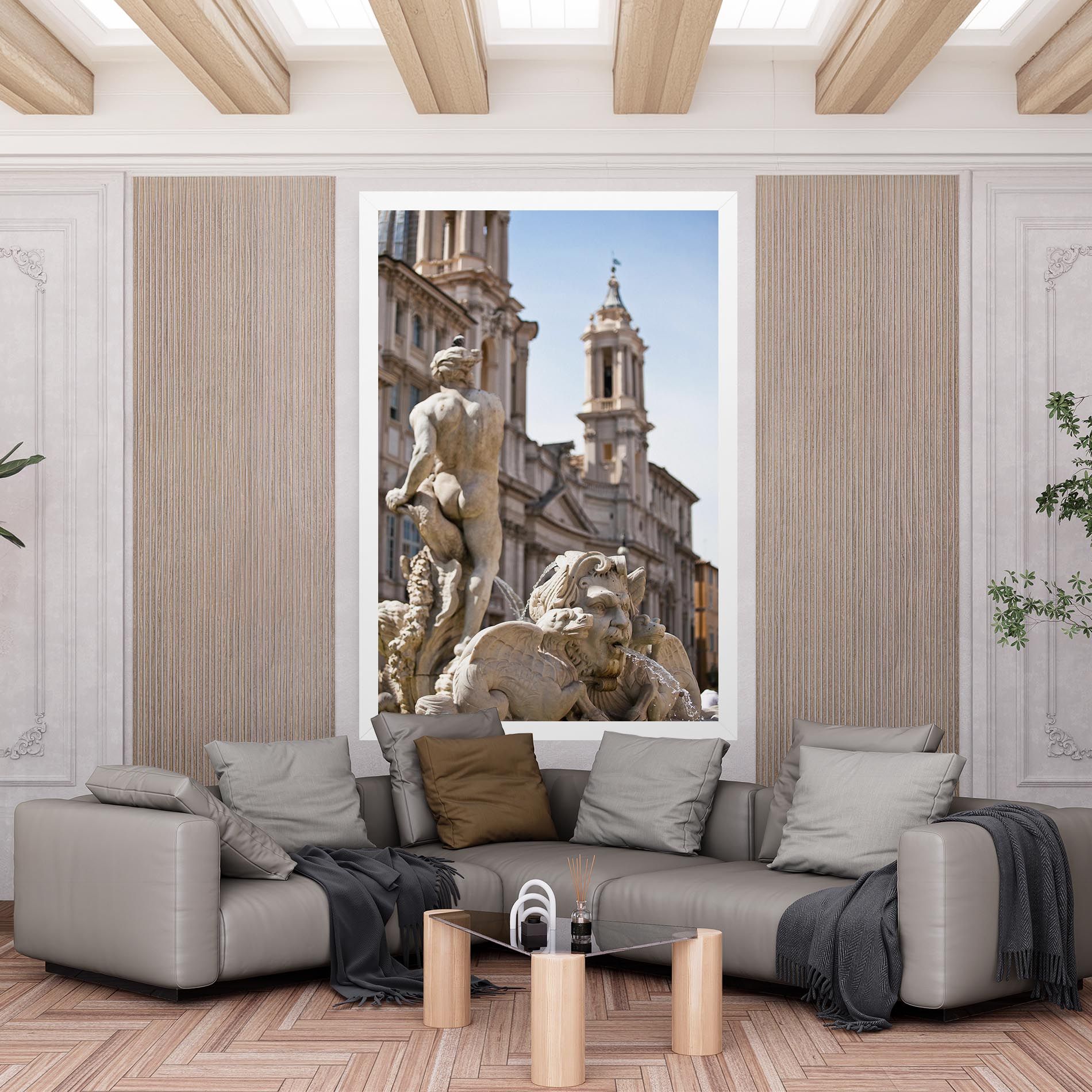 Baroque Statue Italy mockup 6