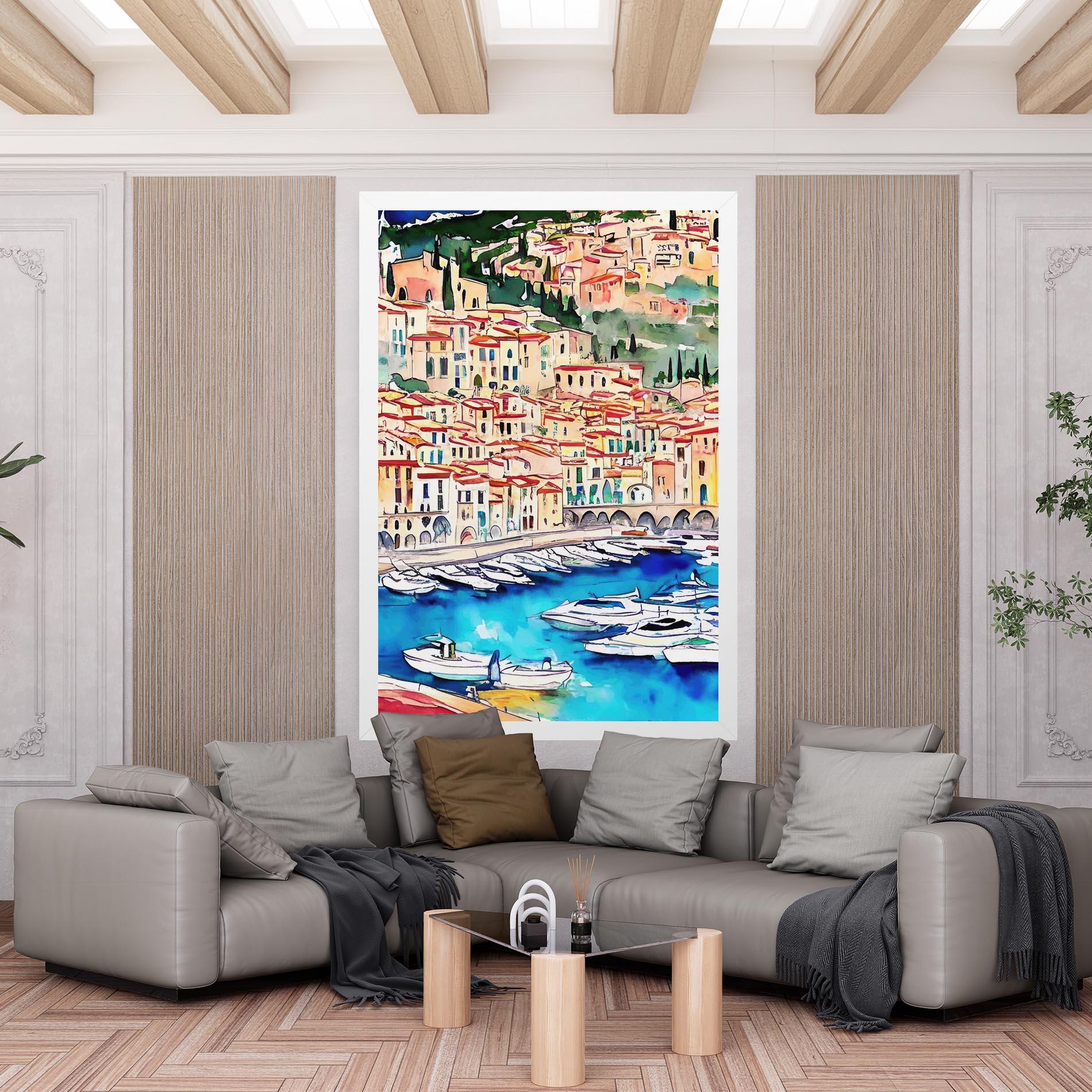 Tablou Canvas French City mockup 6