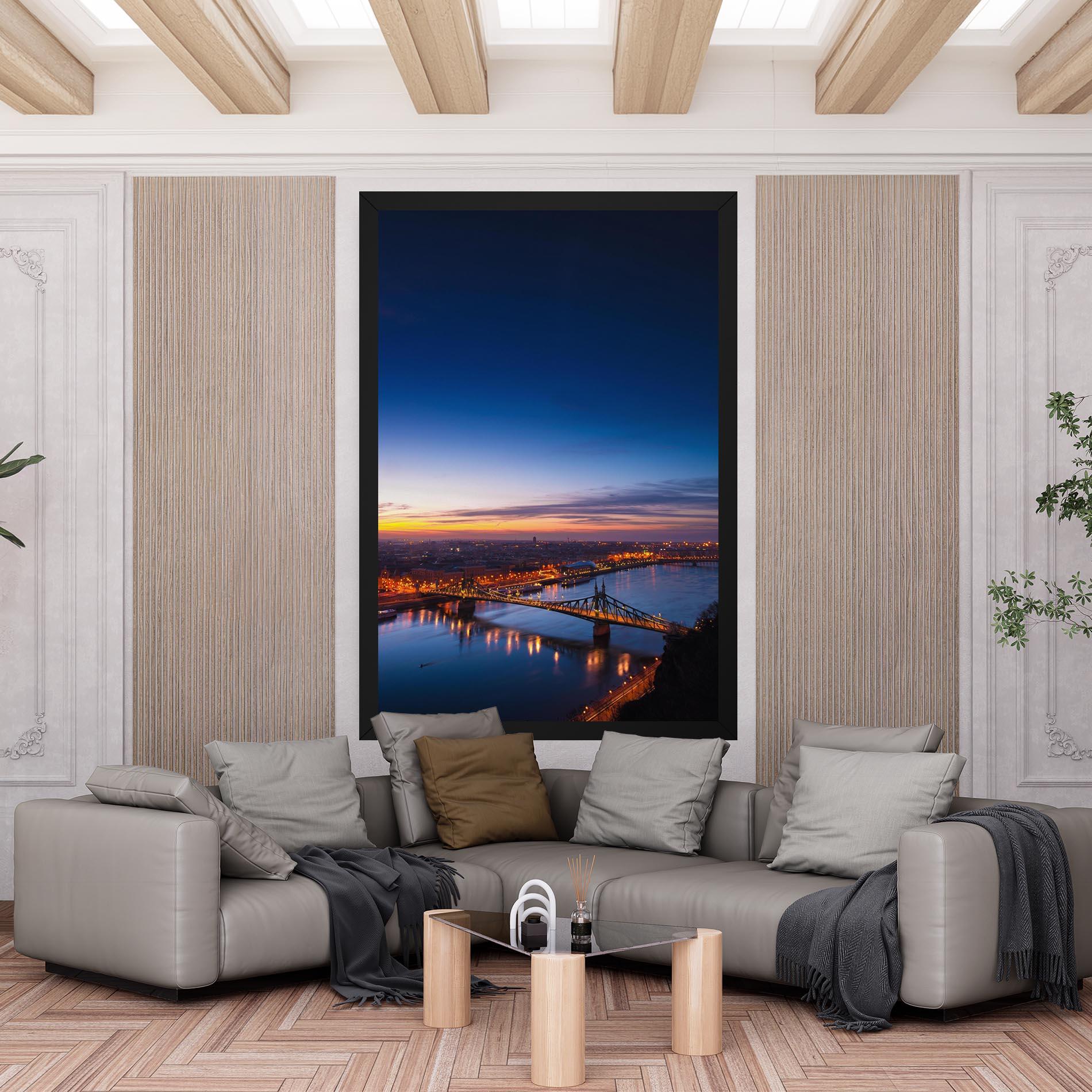 Tablou Canvas Budapest Sunset mockup 6