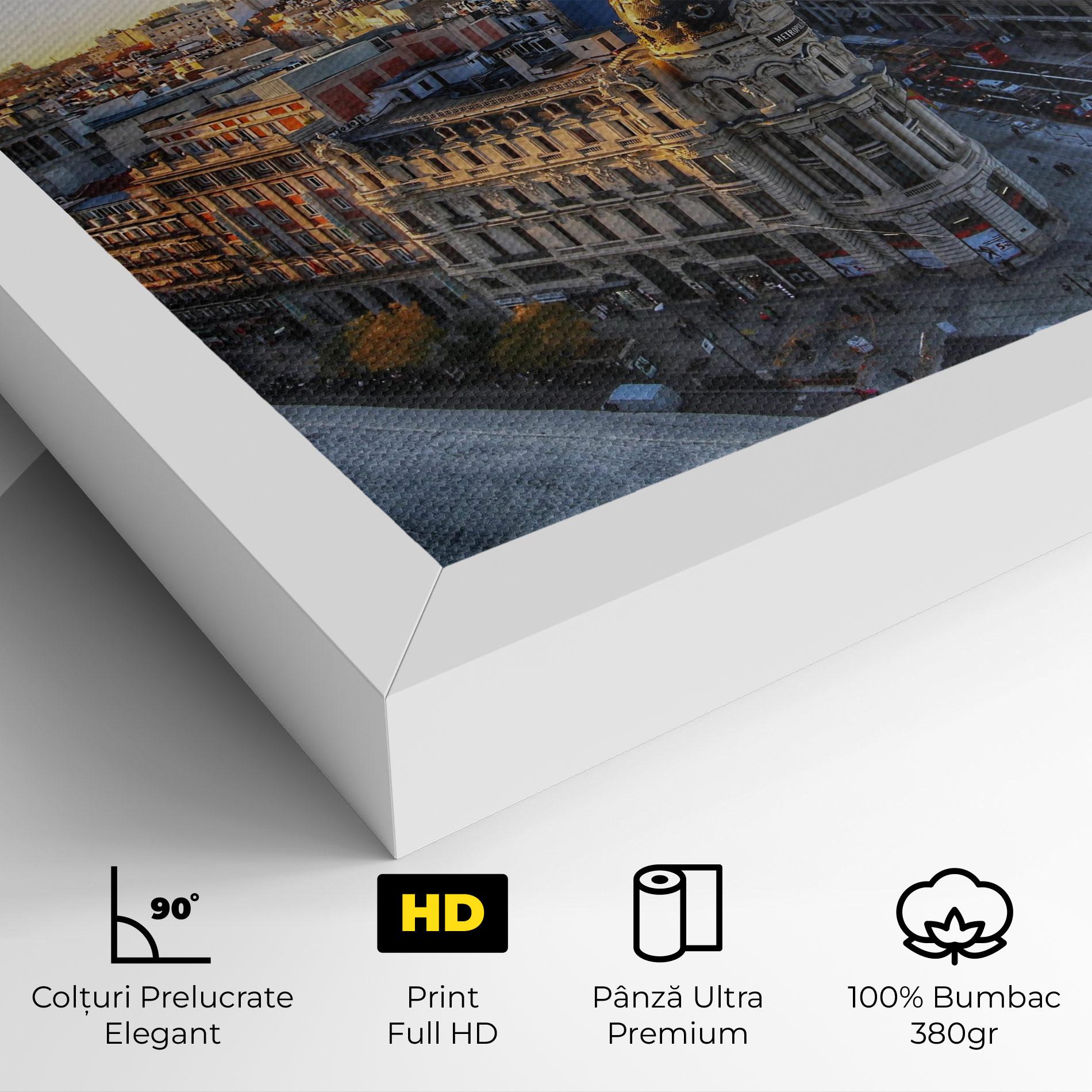 Tablou Canvas Madrid View mockup 4