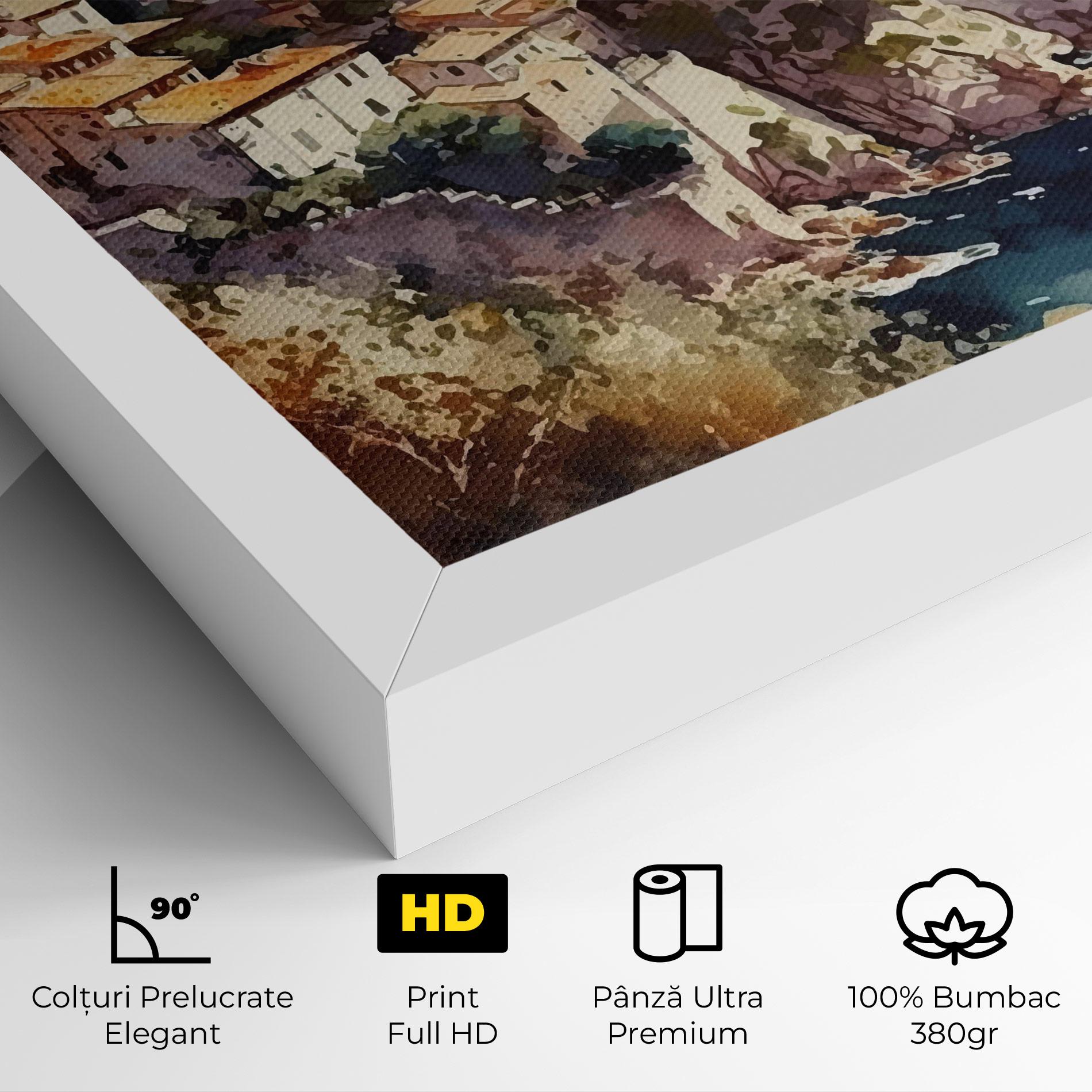 Tablou Canvas Stunning View Painting mockup 4