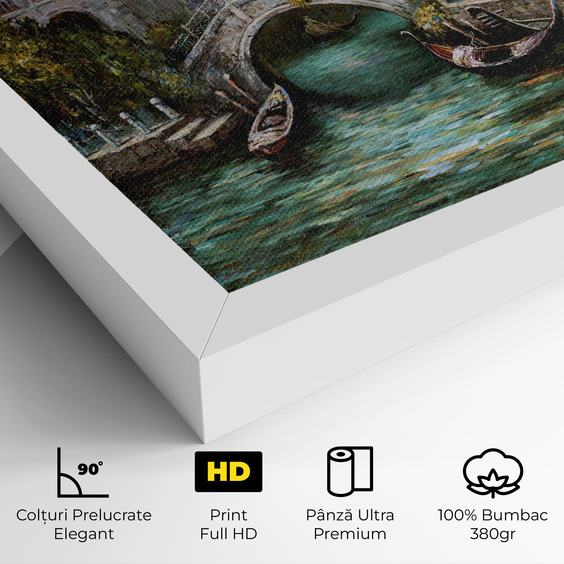 Tablou Canvas Venice Colors mockup 4