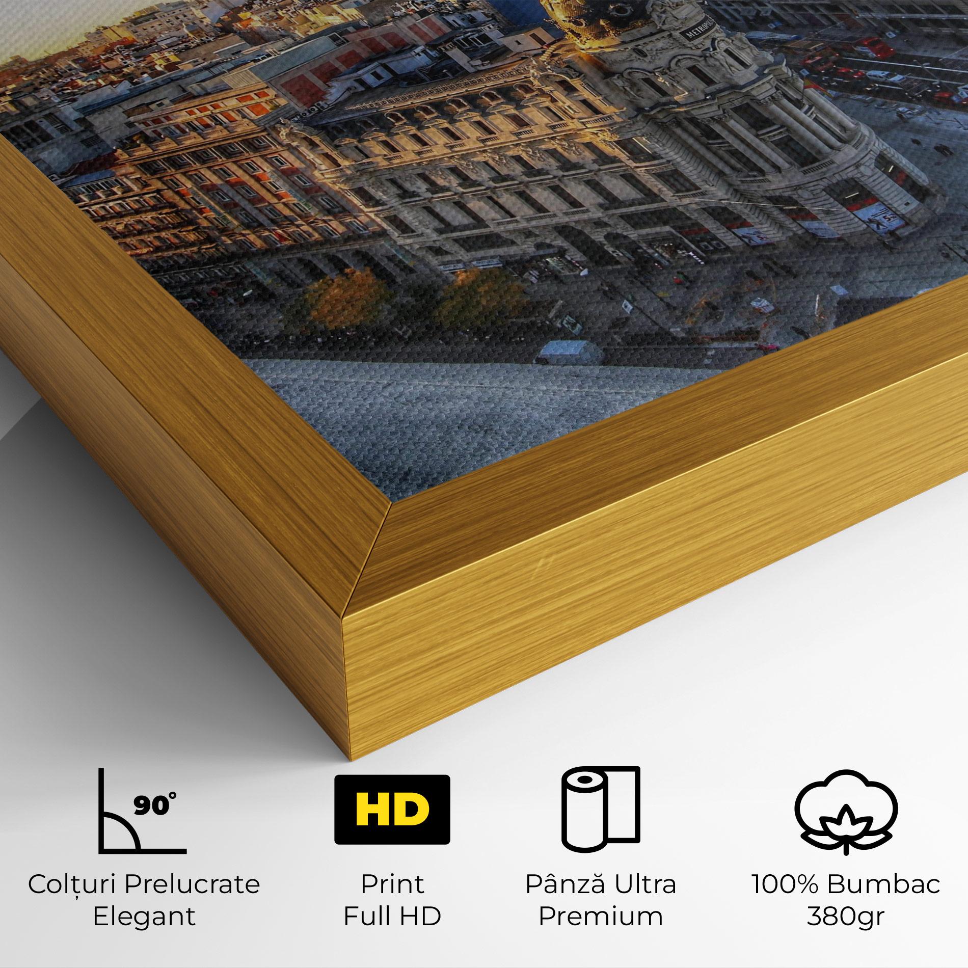 Tablou Canvas Madrid View mockup 4