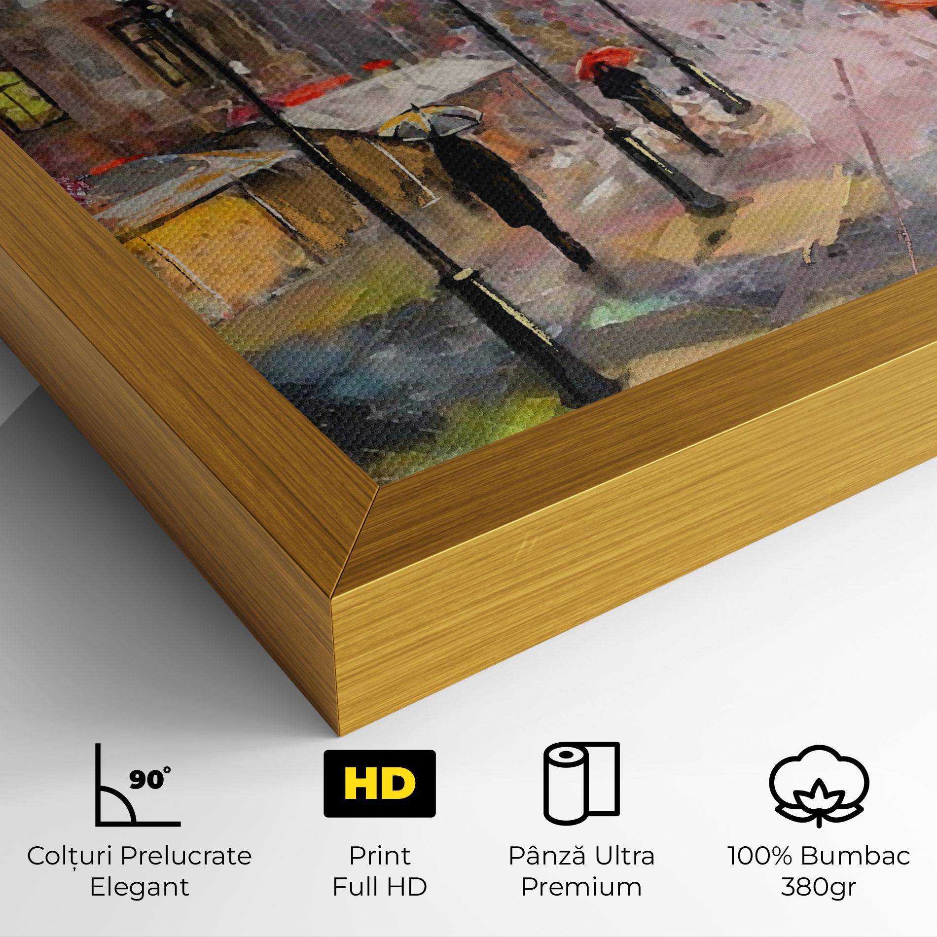 Tablou Canvas Paris Colours mockup 4