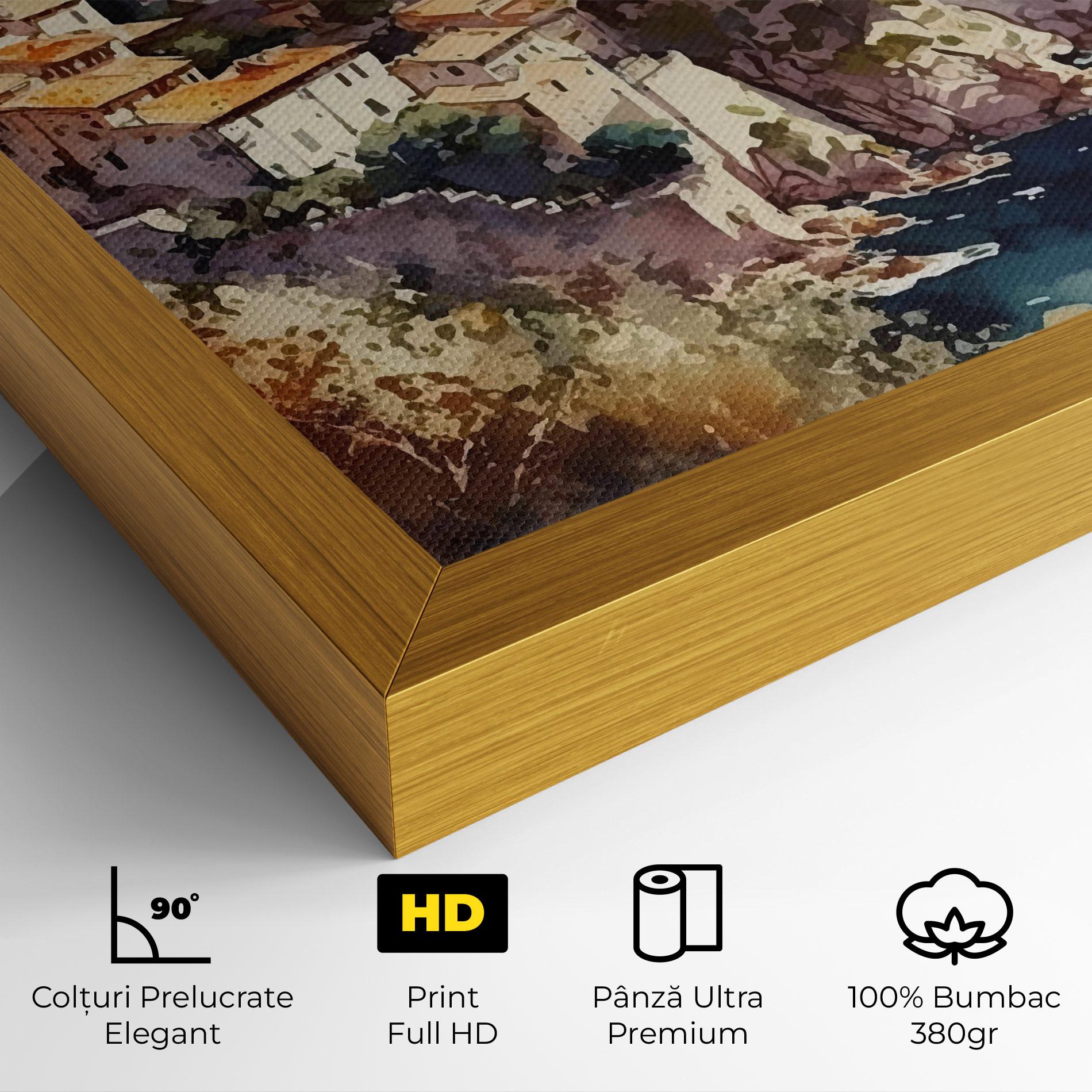 Tablou Canvas Stunning View Painting mockup 4