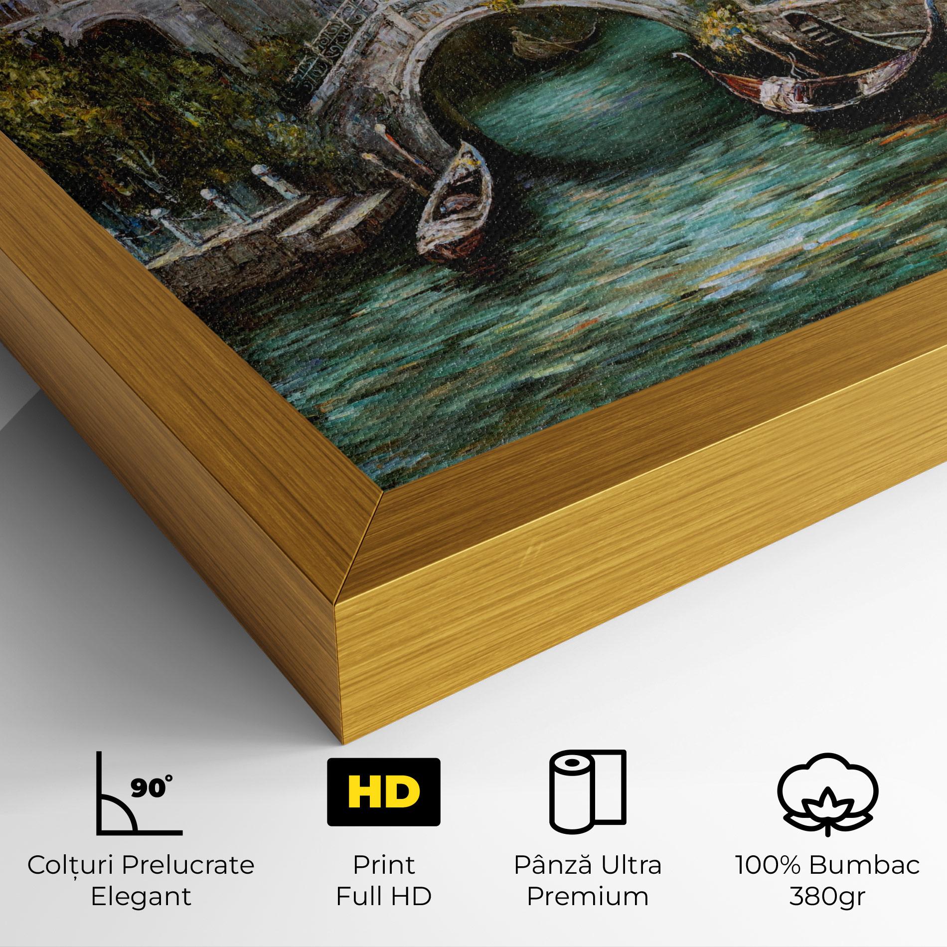 Tablou Canvas Venice Colors mockup 4
