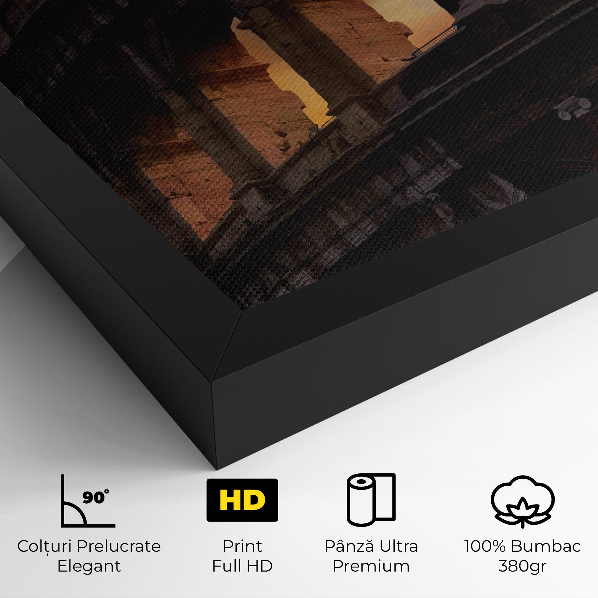 Tablou Canvas Colosseum Sunset mockup 4