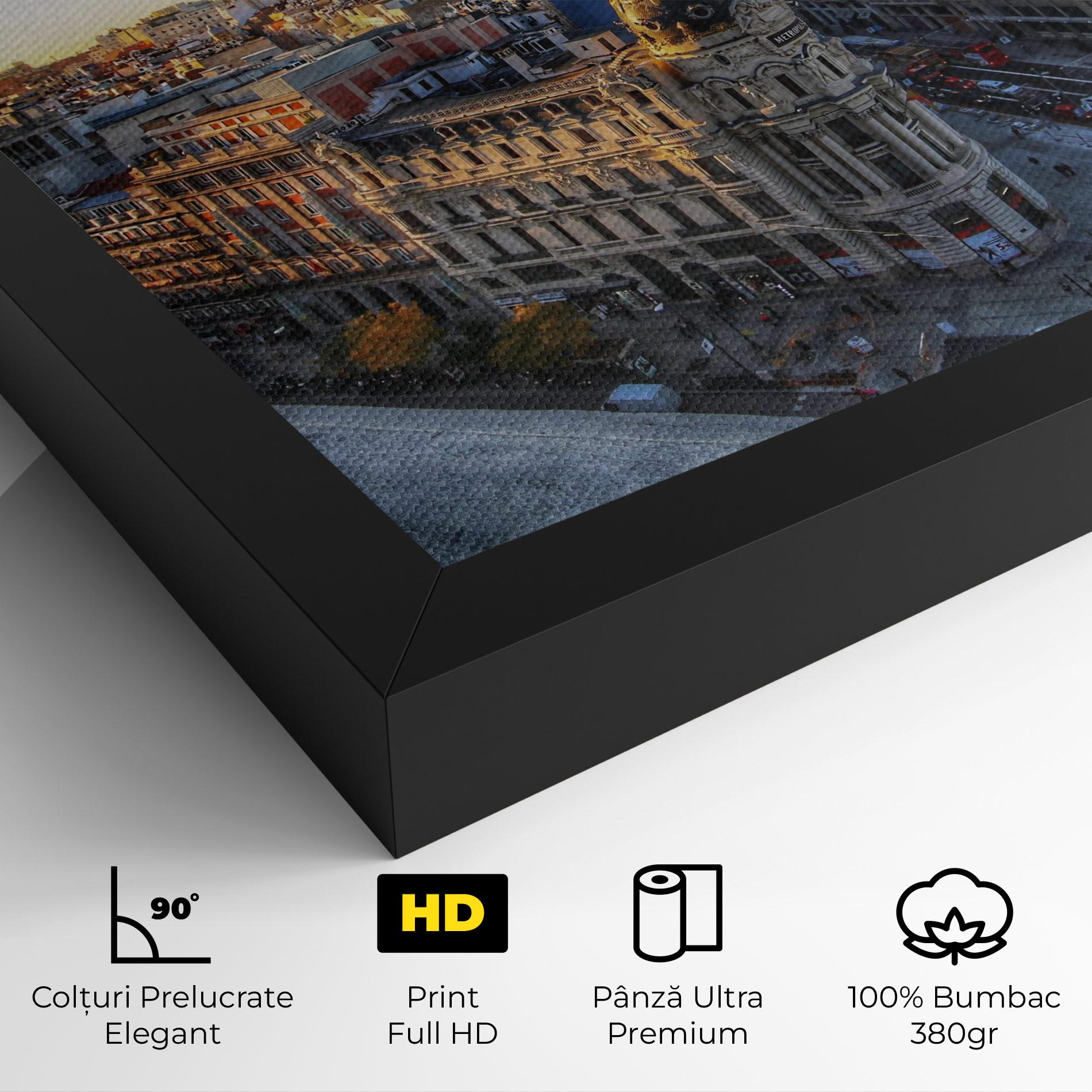 Tablou Canvas Madrid View mockup 4