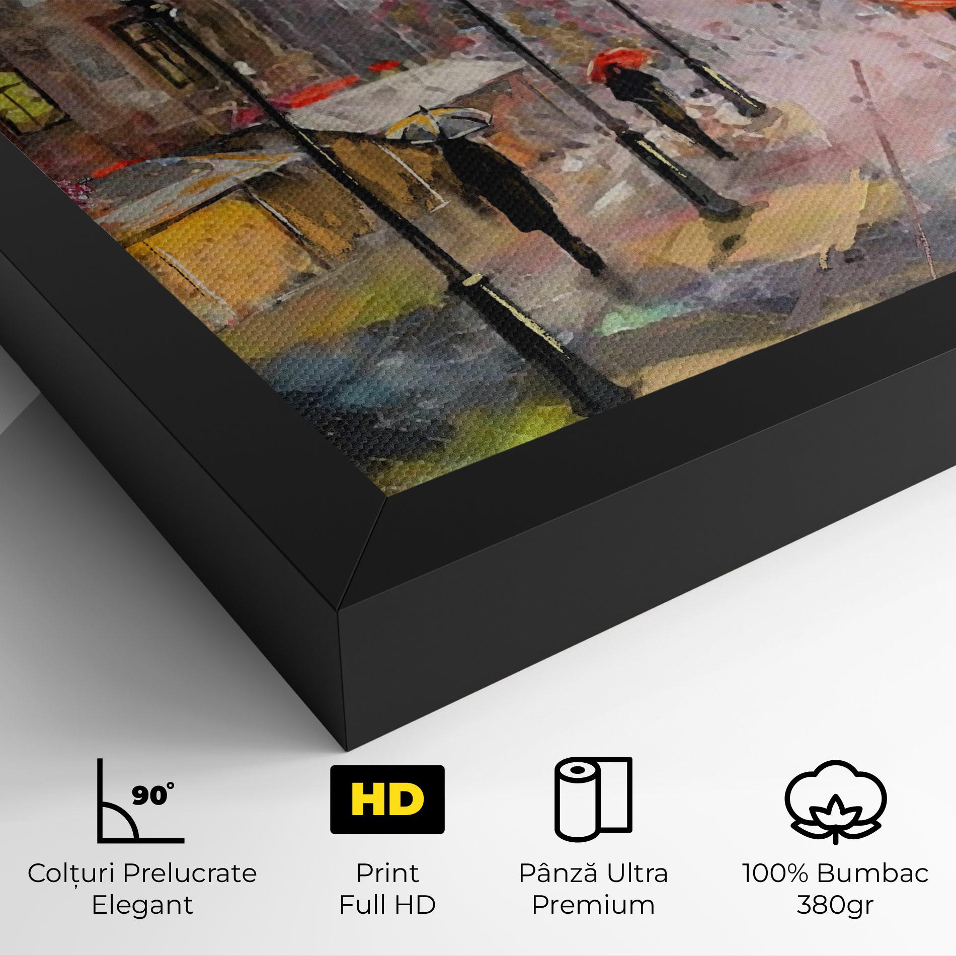 Tablou Canvas Paris Colours mockup 4