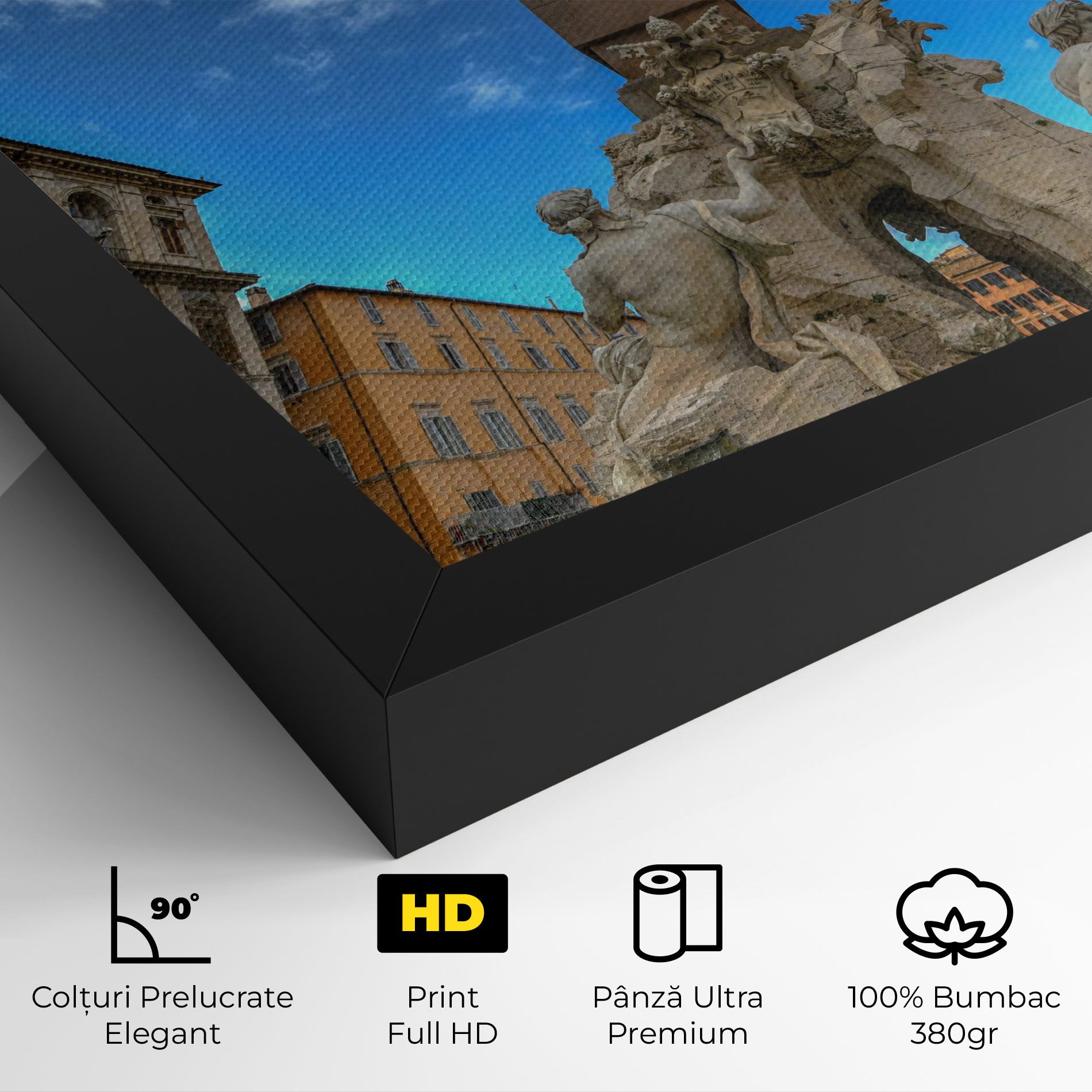 Piazza Navona Italy mockup 4