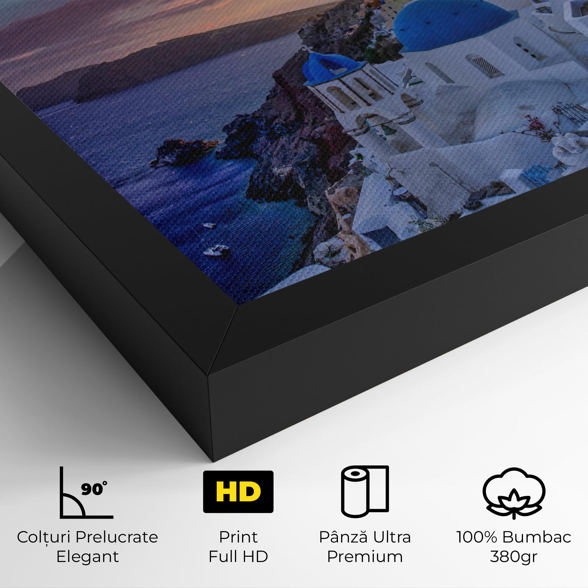 Tablou Canvas Santorini View mockup 4