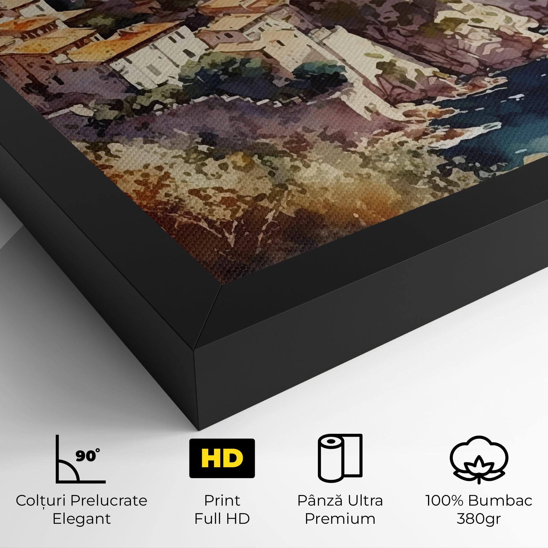 Tablou Canvas Stunning View Painting mockup 4