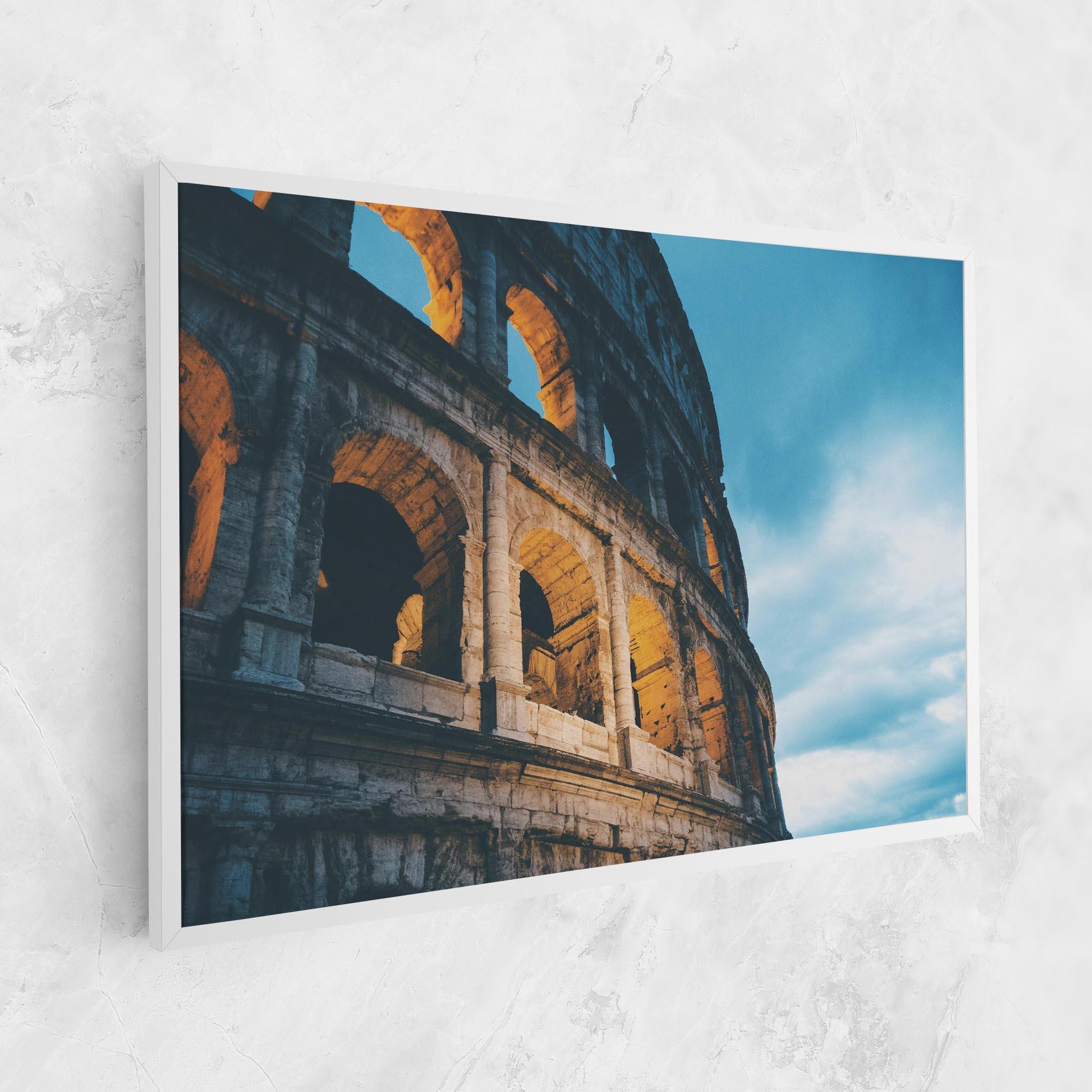 Tablou Canvas Shadow Colosseum mockup 1