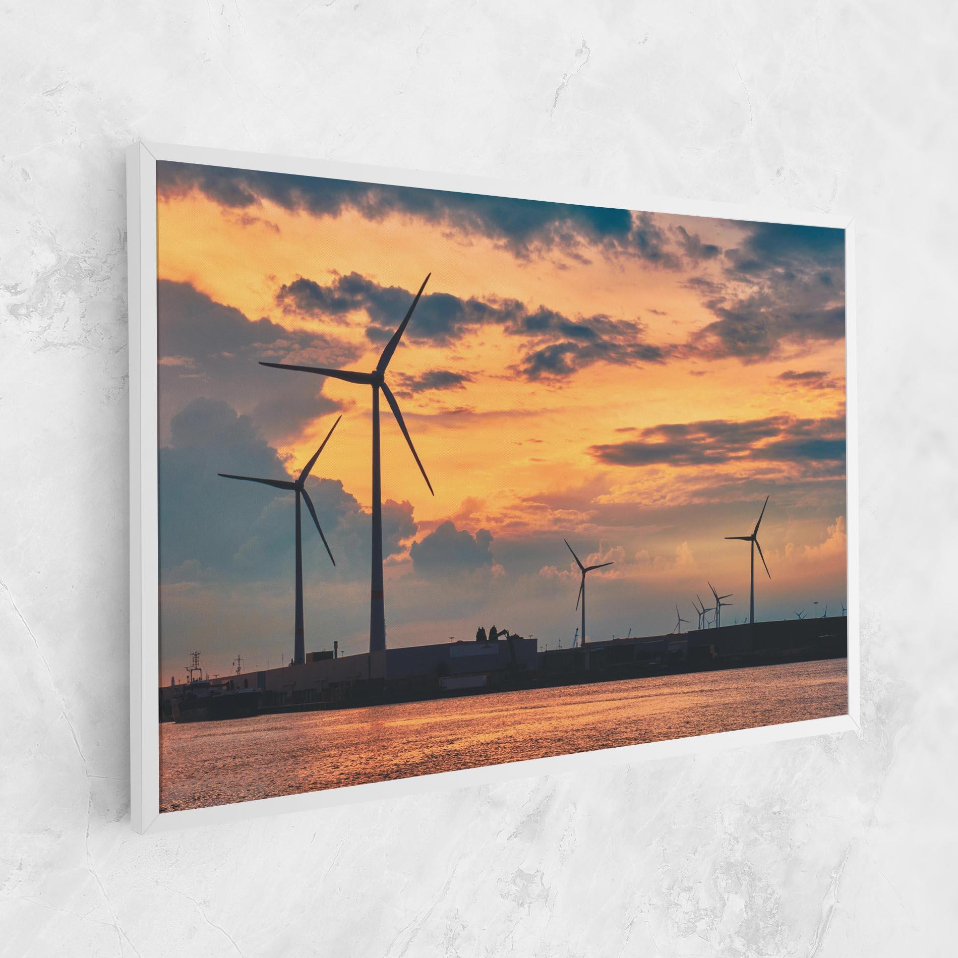Tablou Canvas Sunset Belgium mockup 1