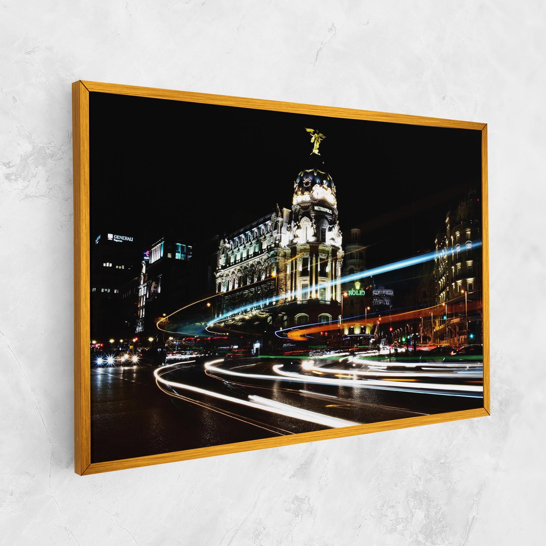Madrid At Night mockup 1