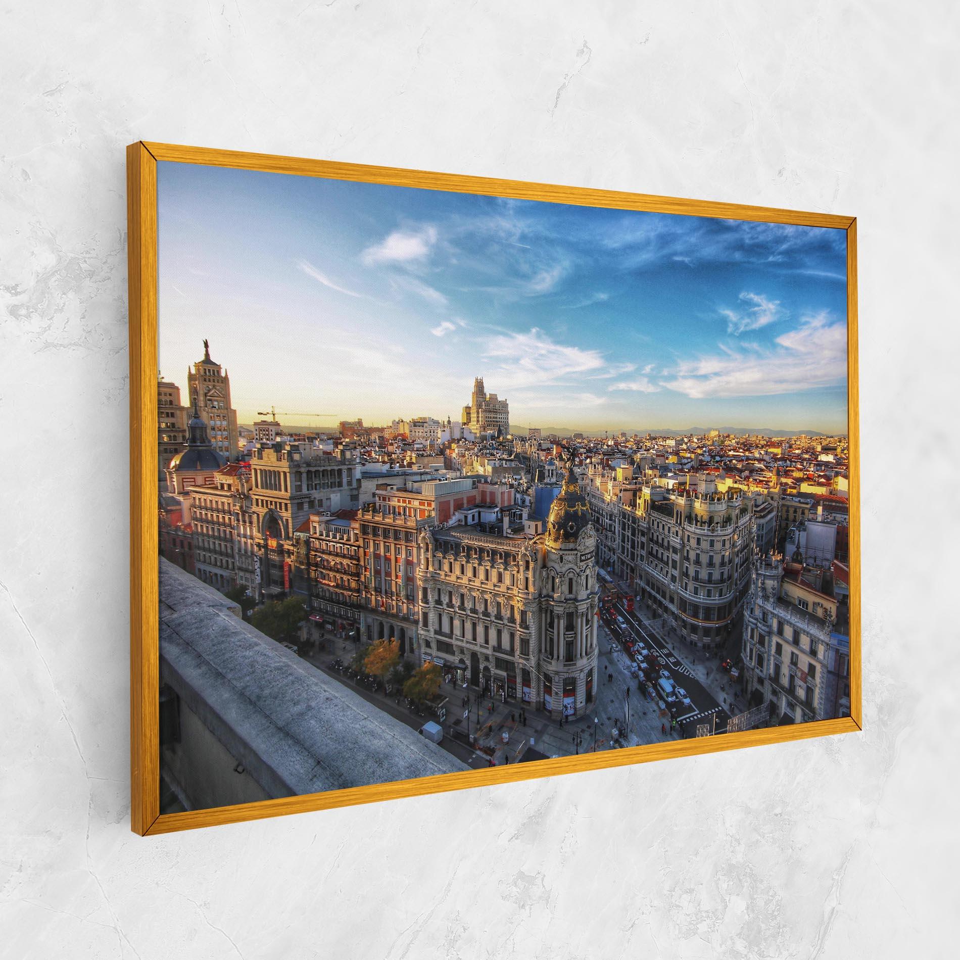 Tablou Canvas Madrid View mockup 1