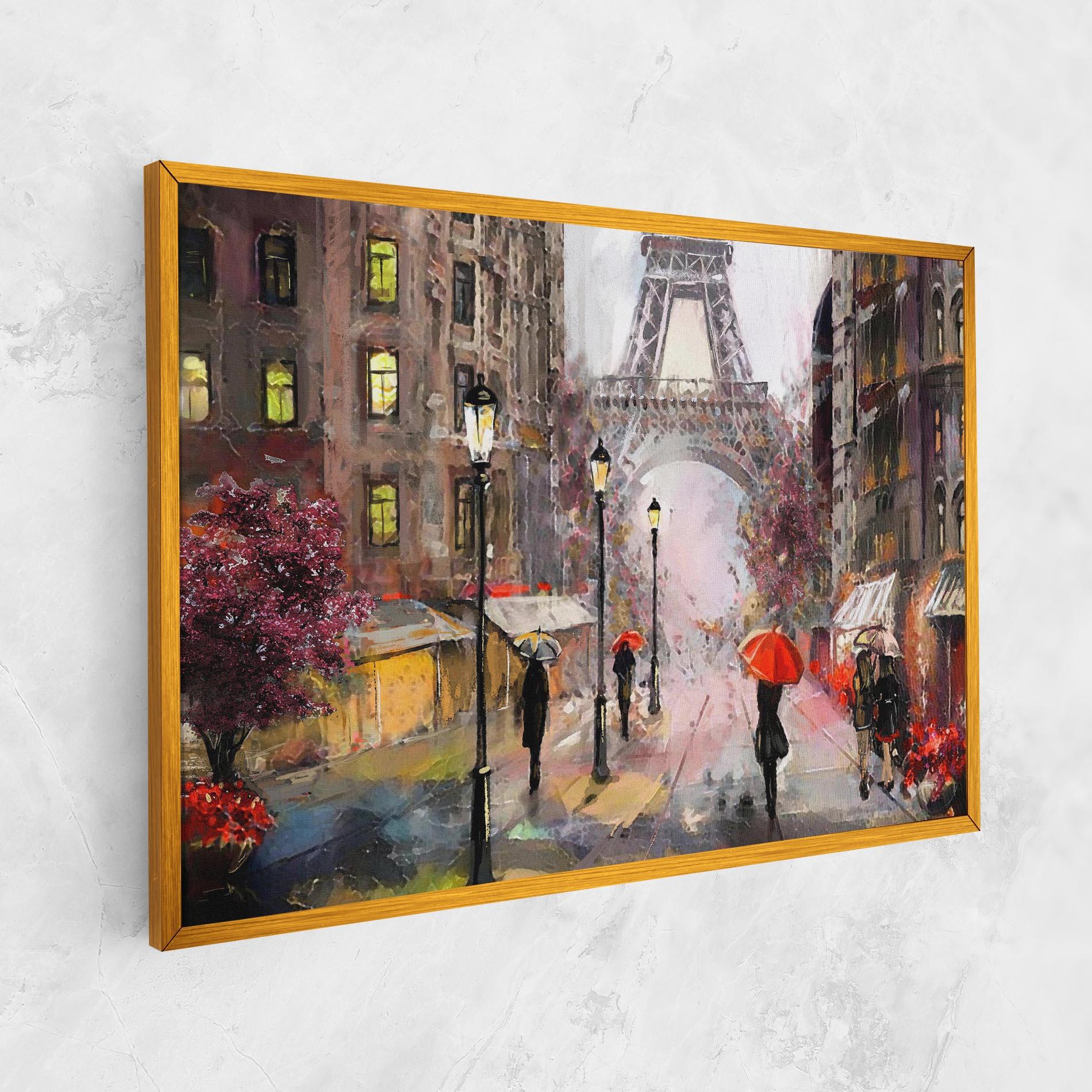 Tablou Canvas Paris Colours mockup 1