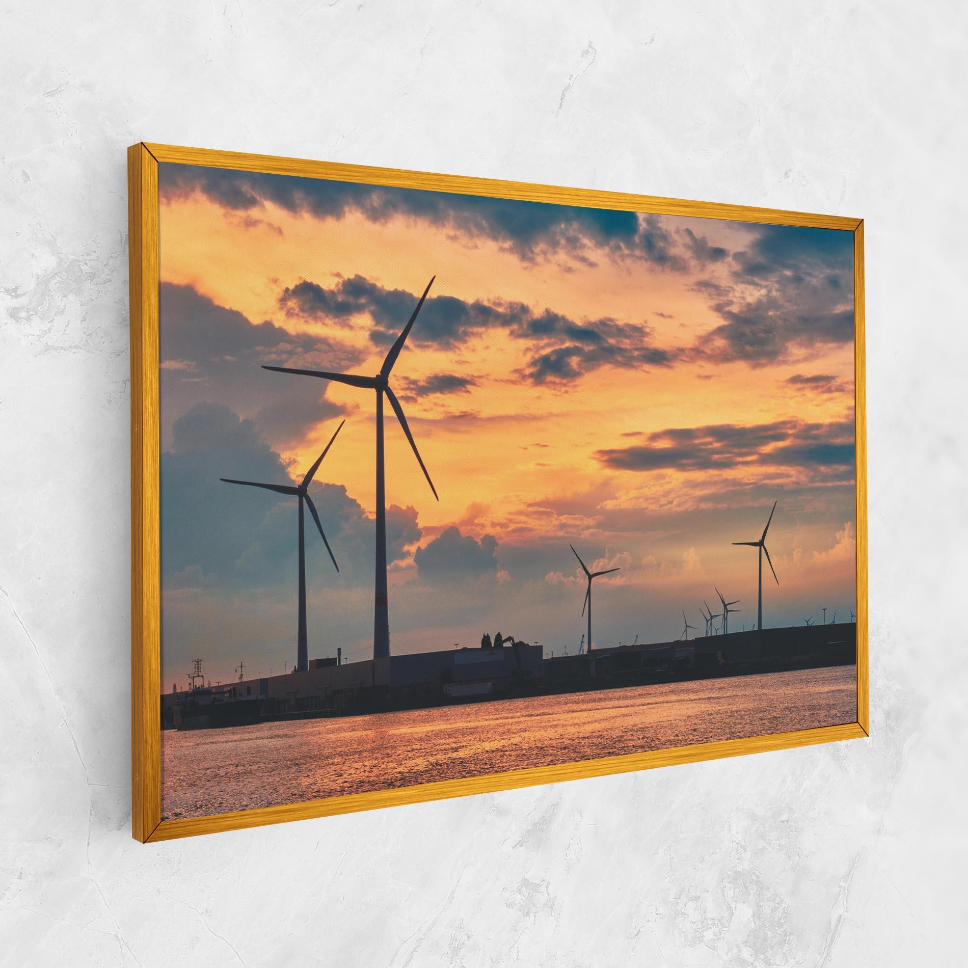 Tablou Canvas Sunset Belgium mockup 1