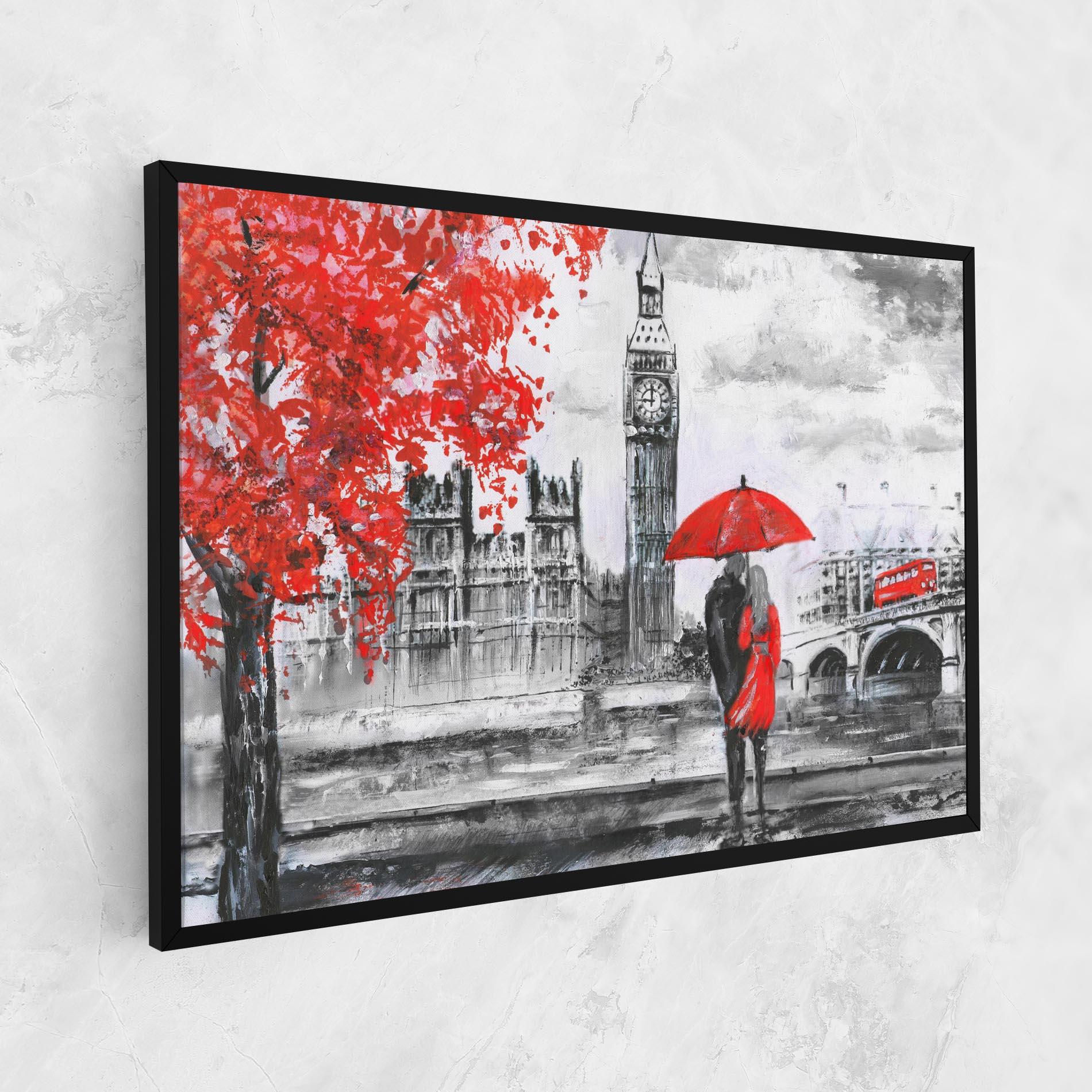 Tablou Canvas London Love mockup 1