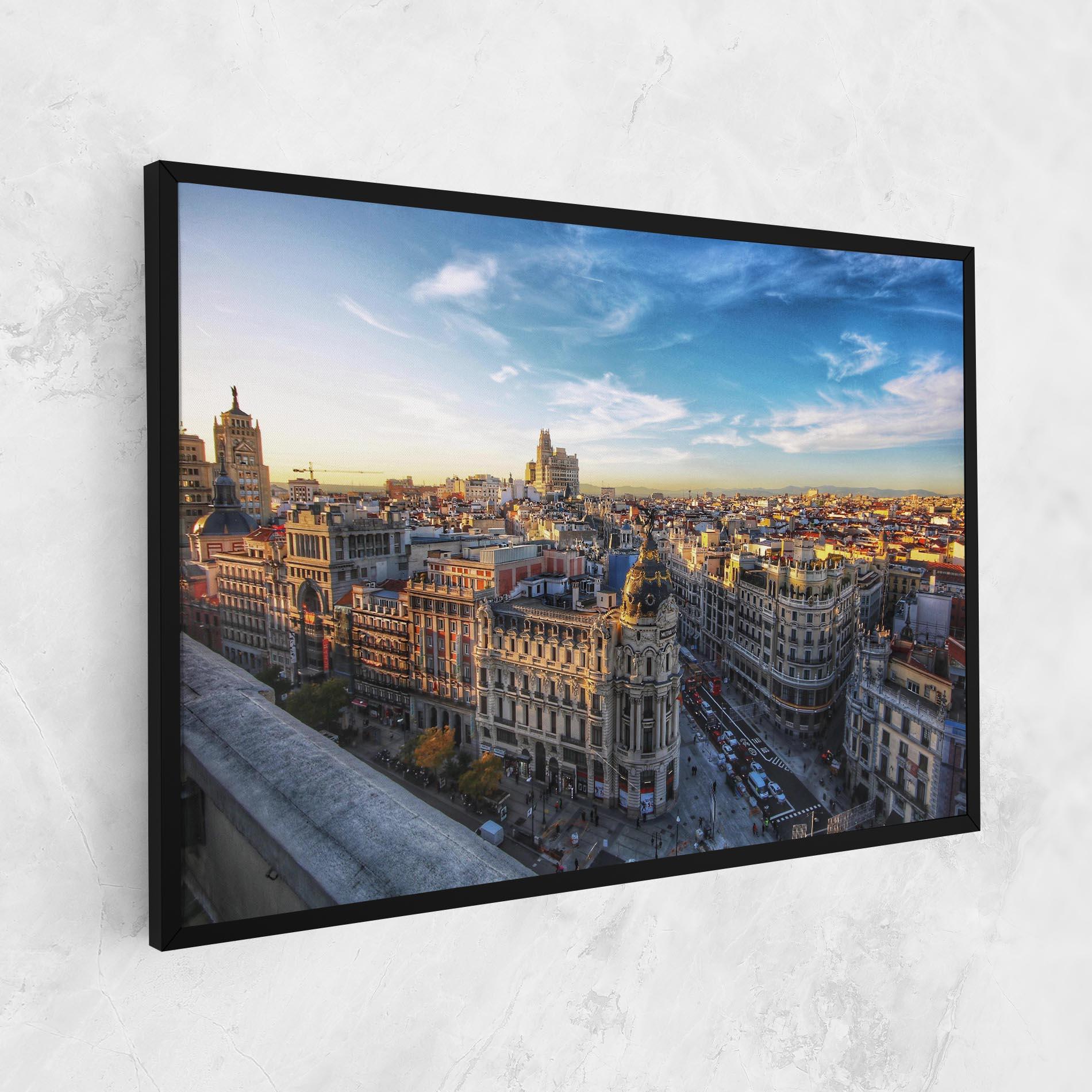 Tablou Canvas Madrid View mockup 1