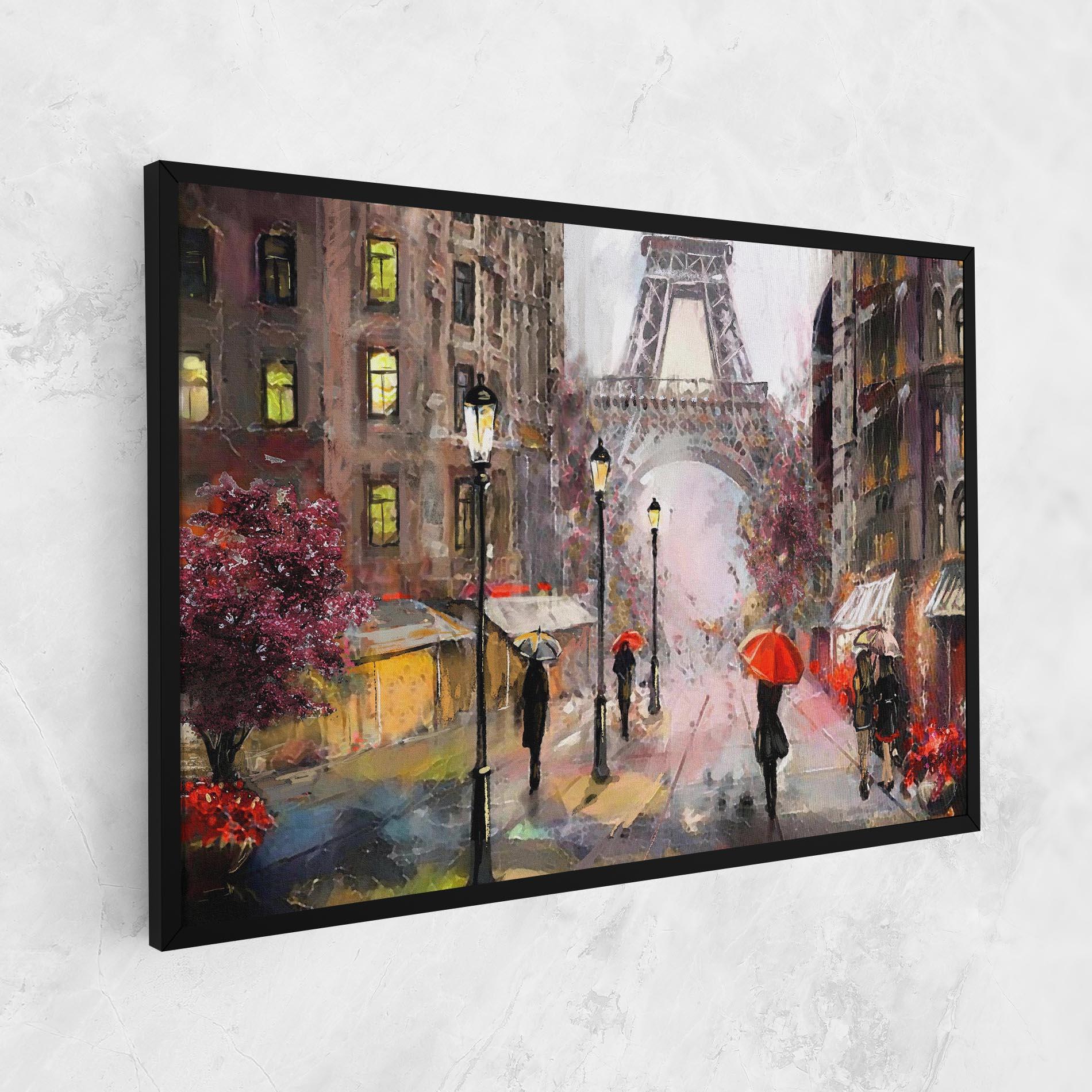 Tablou Canvas Paris Colours mockup 1